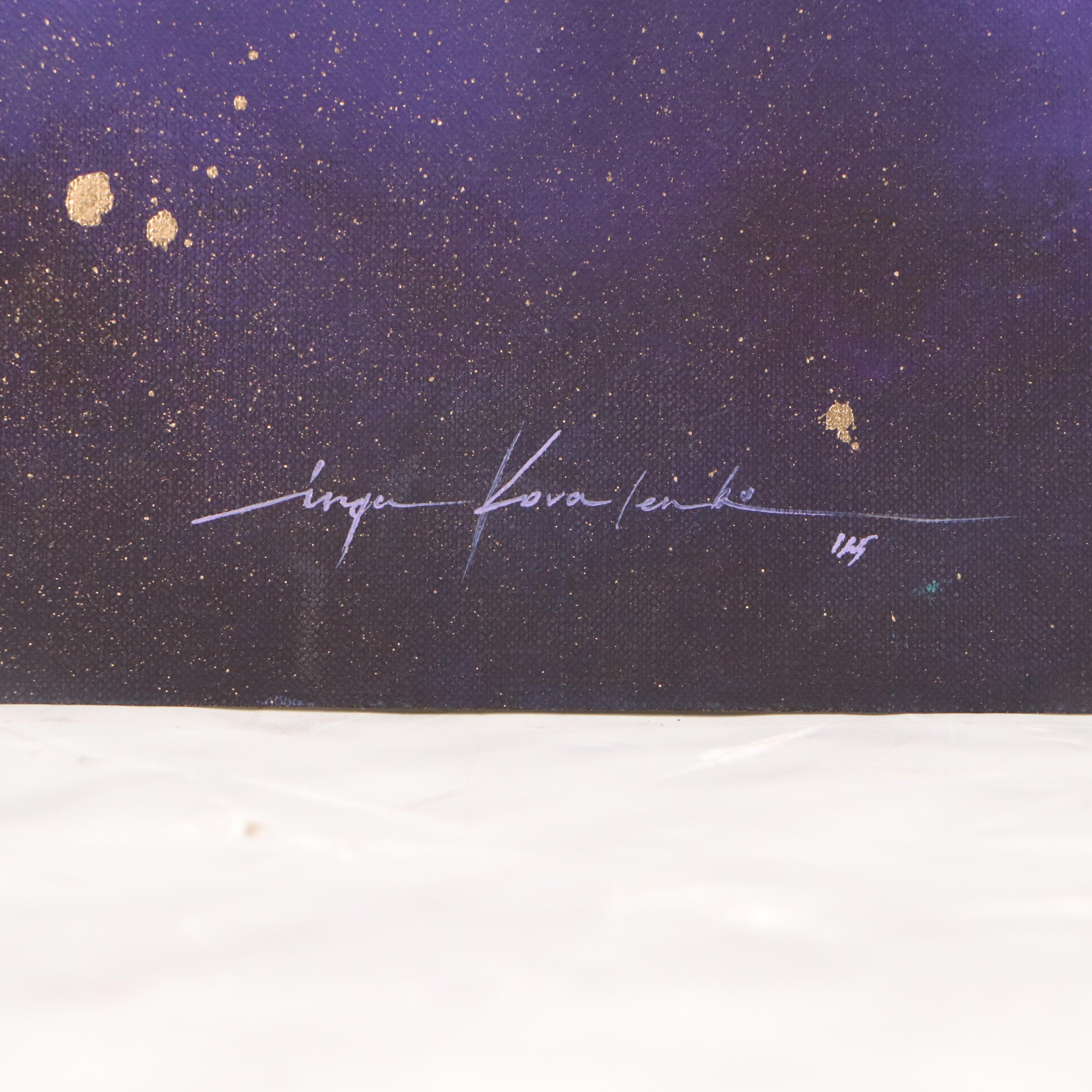 Inga Kovalenko Oil Painting of Bee, 2025