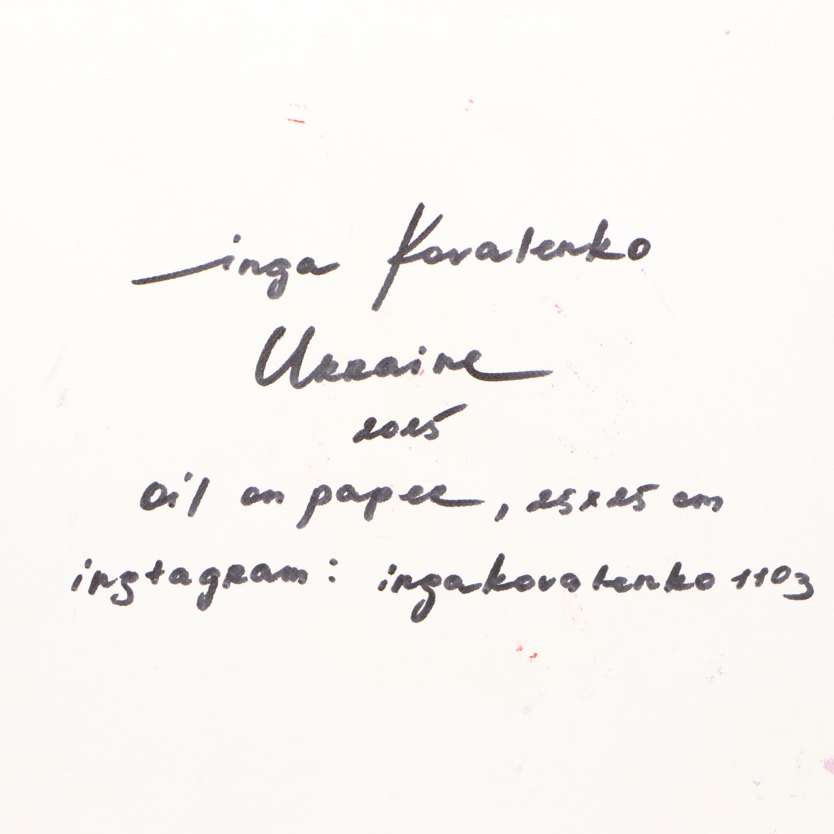 Inga Kovalenko Oil Painting of Bird, 2025