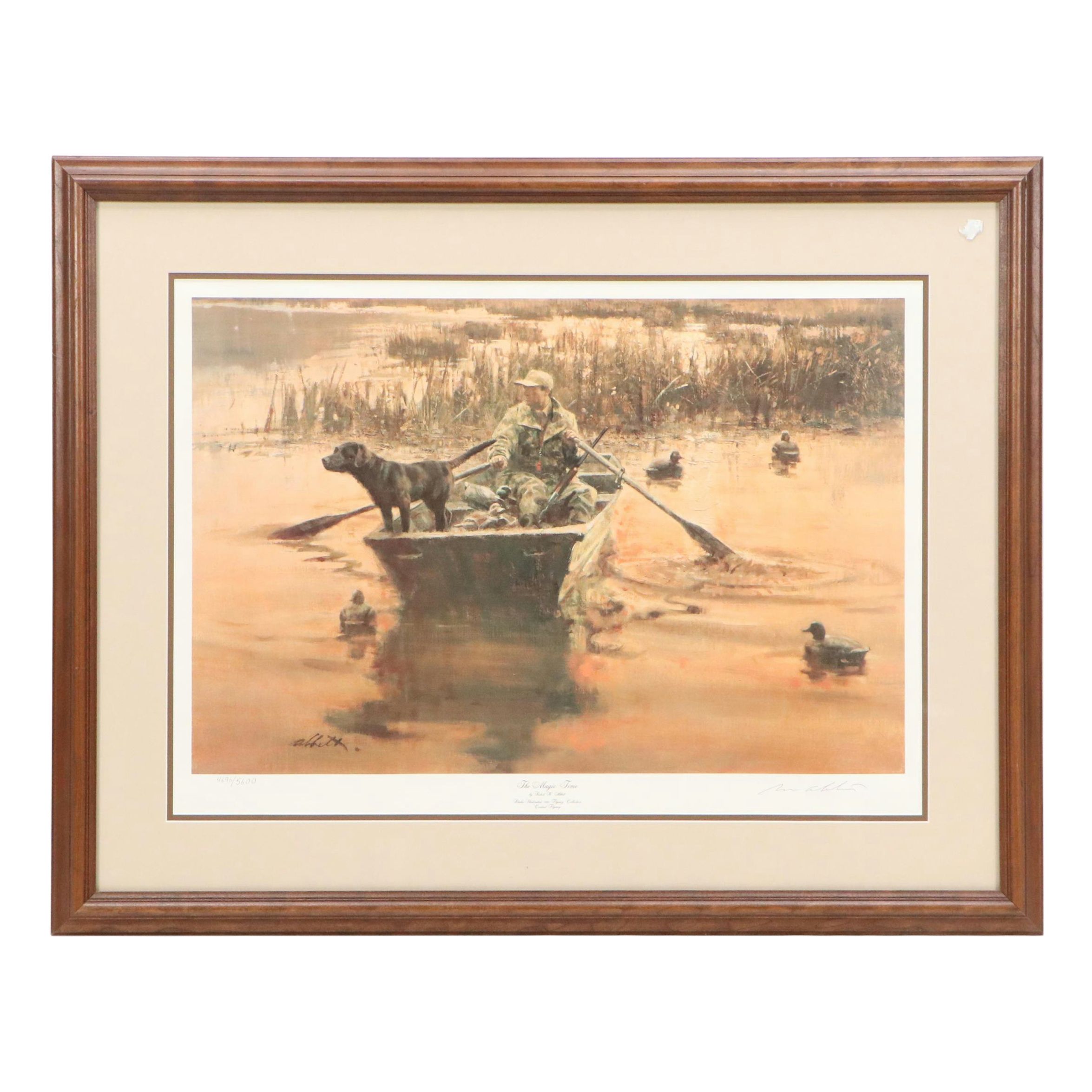 Robert K. Abbett Offset Lithograph "The Magic Time," 1990