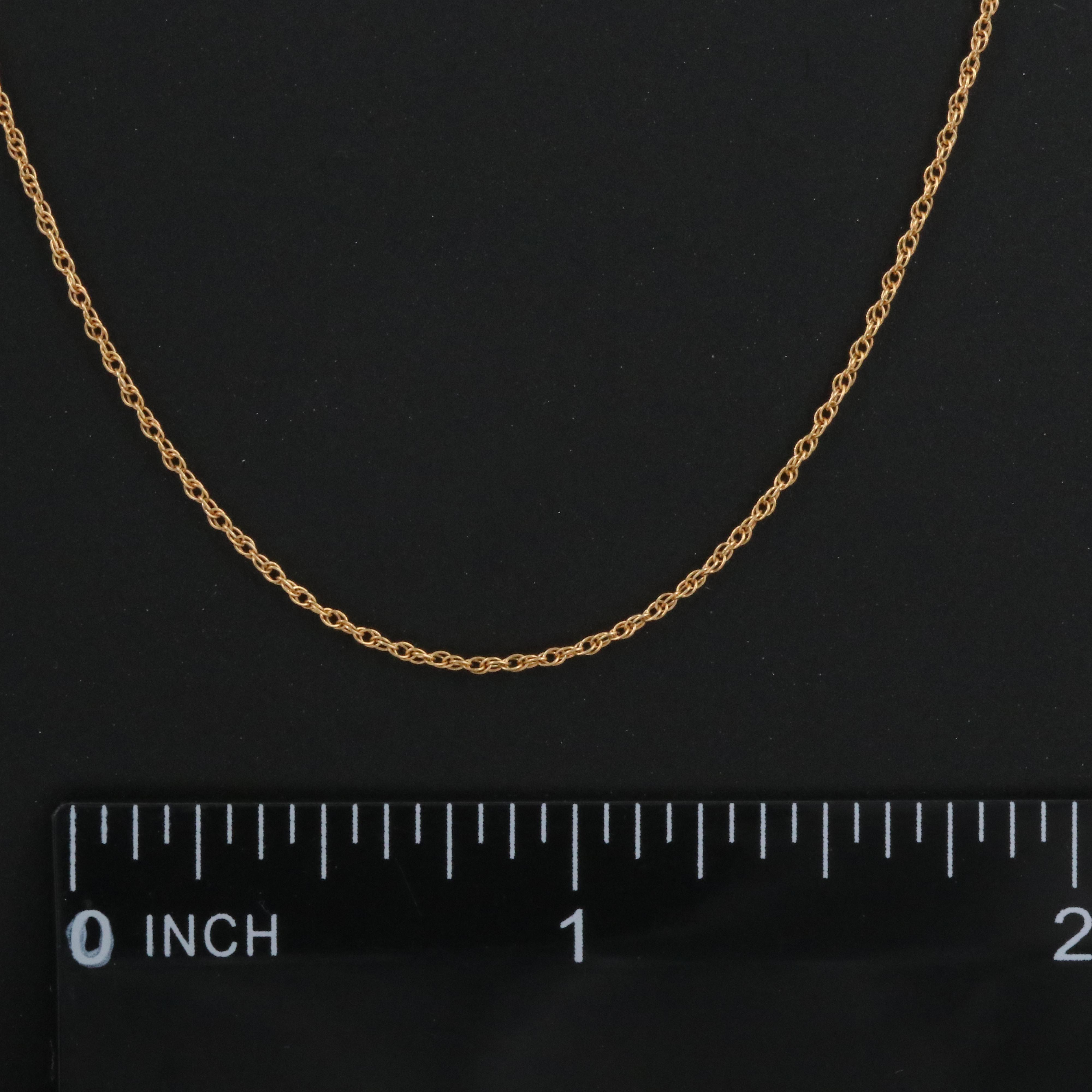 14K Singapore Chain Necklace