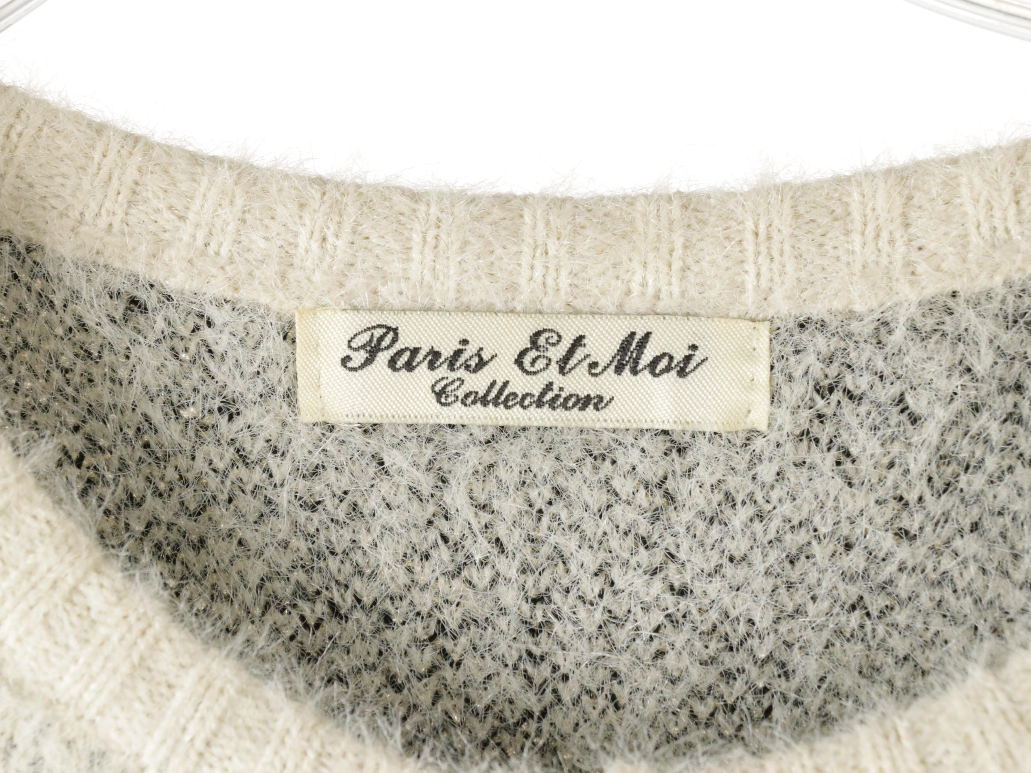 Cecile Wang Knit Jacket, Paris et Moi Cardigan, and Dismero Zip Jacket