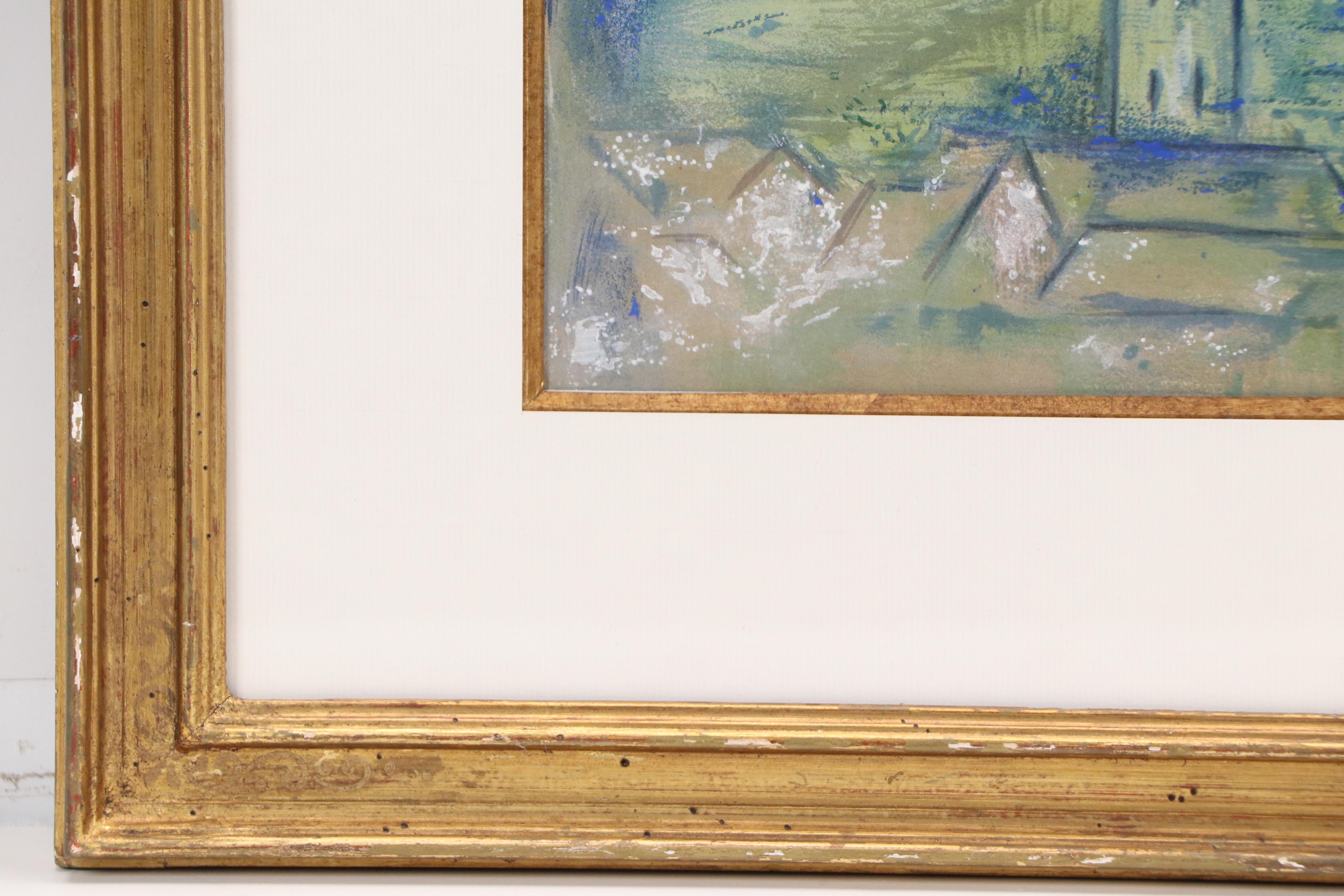 Color Lithograph After Marc Chagall "Les Coquelicots"