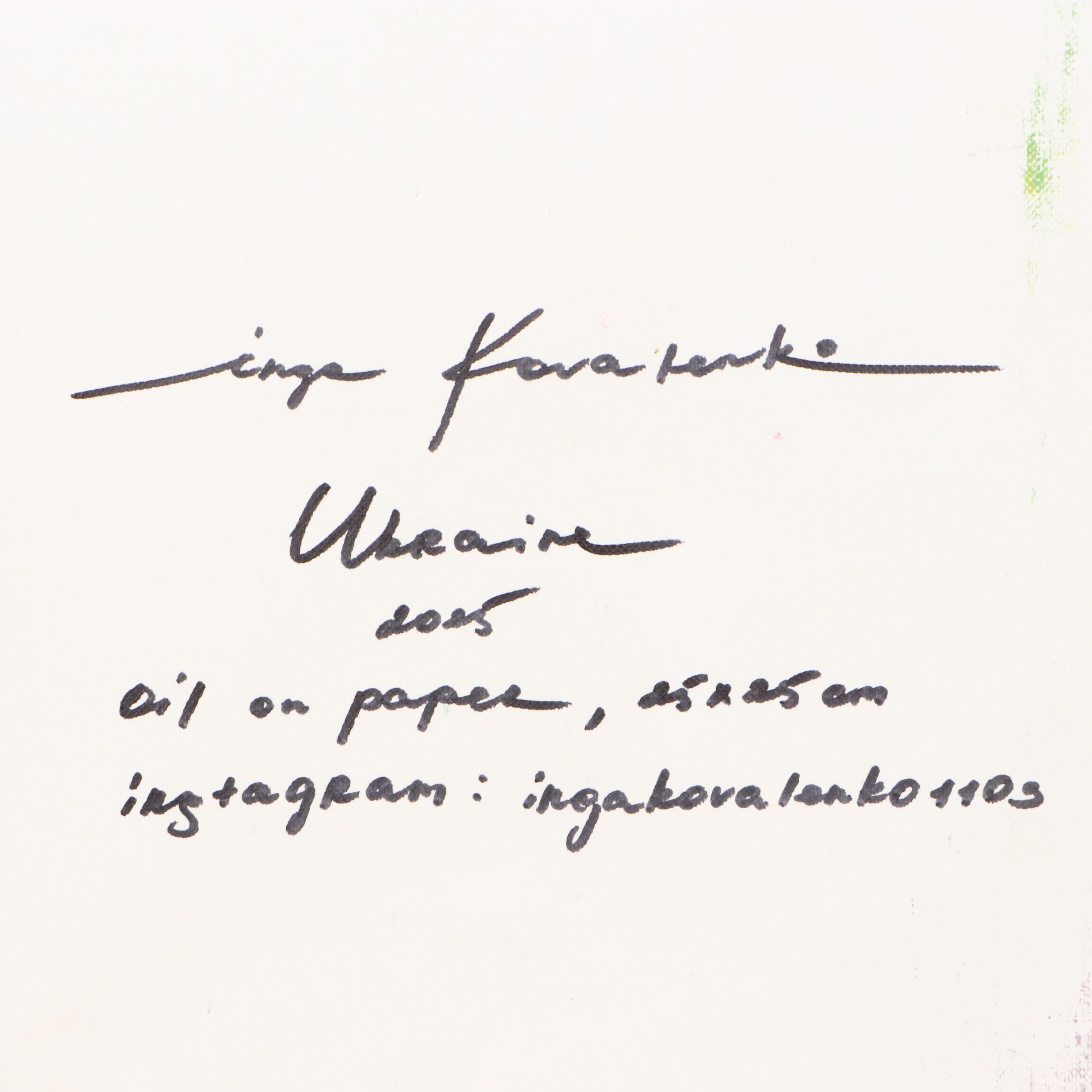 Inga Kovalenko Oil Painting of Cardinal, 2025