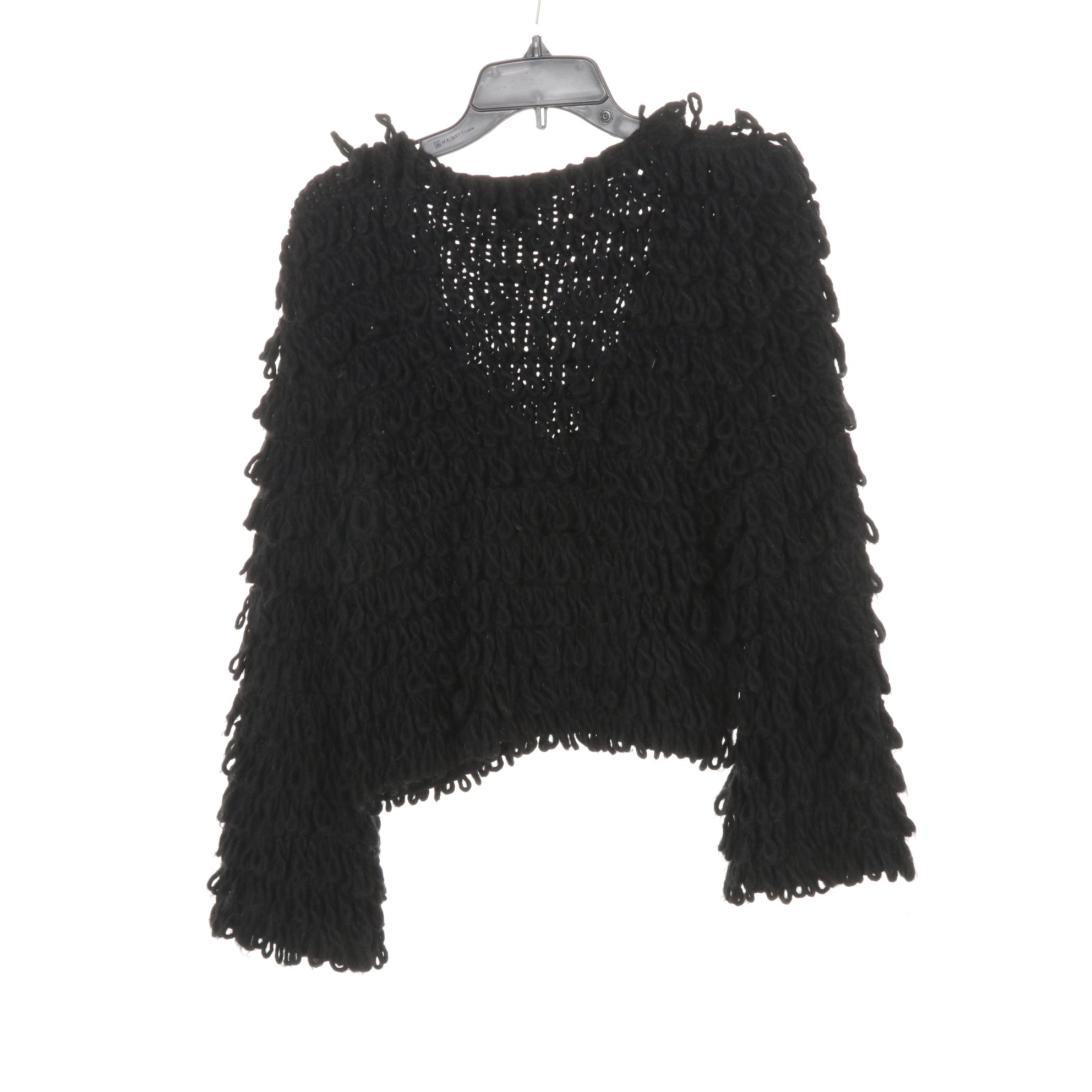 Cynthia Rowley Purple Cardigan & INC International Concepts Loop Cropped Sweater