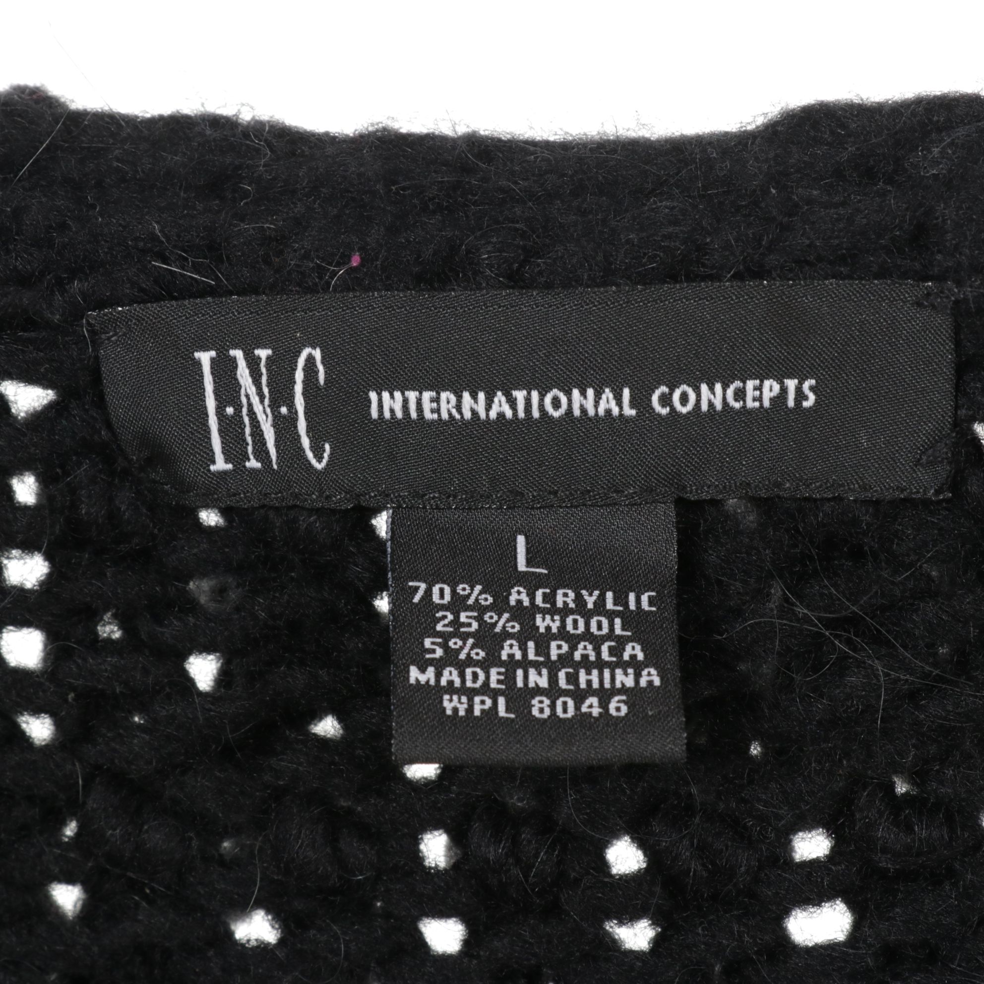 Cynthia Rowley Purple Cardigan & INC International Concepts Loop Cropped Sweater