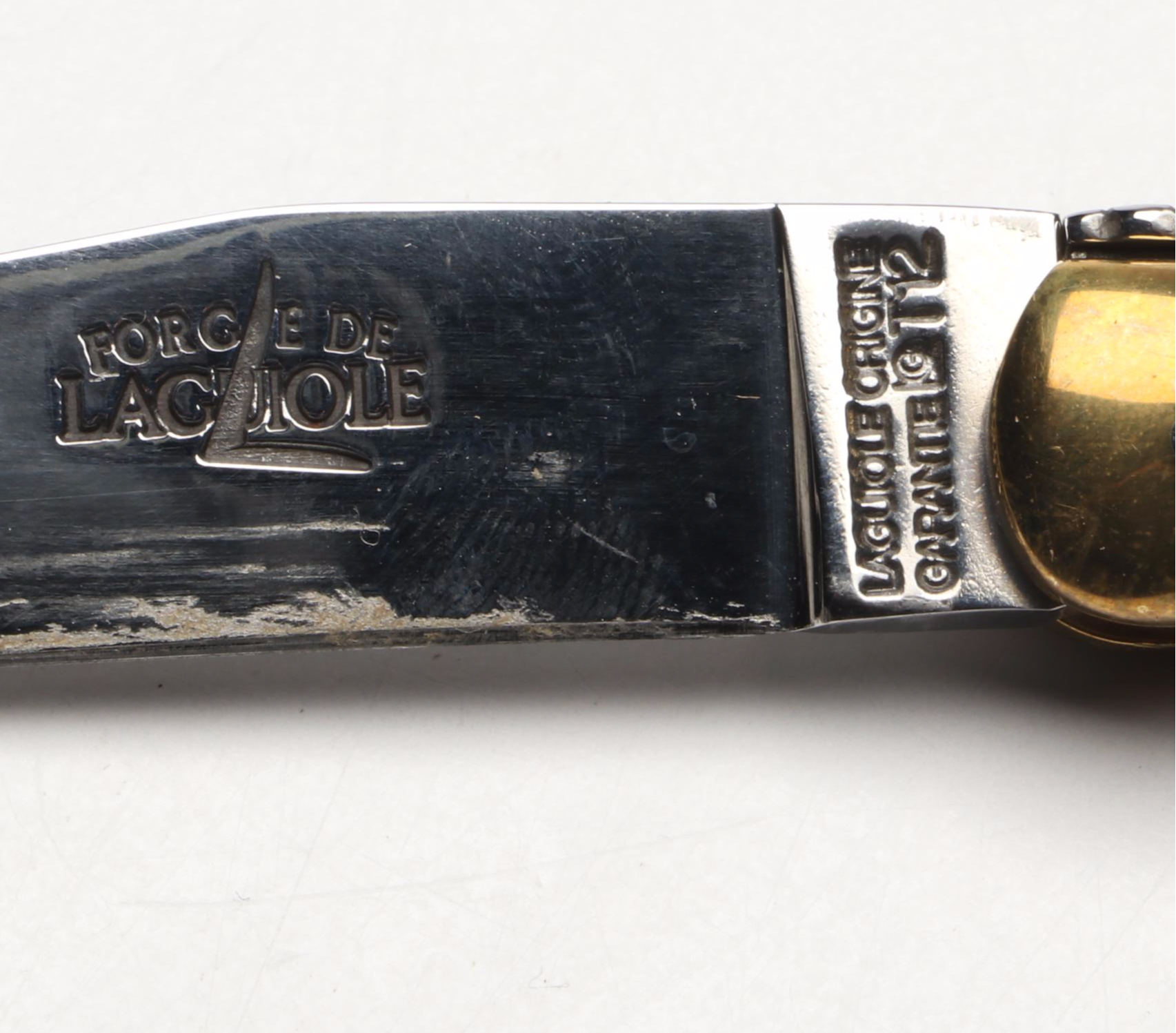 Forge de Laguiole French Wooden Handled Folding Knife