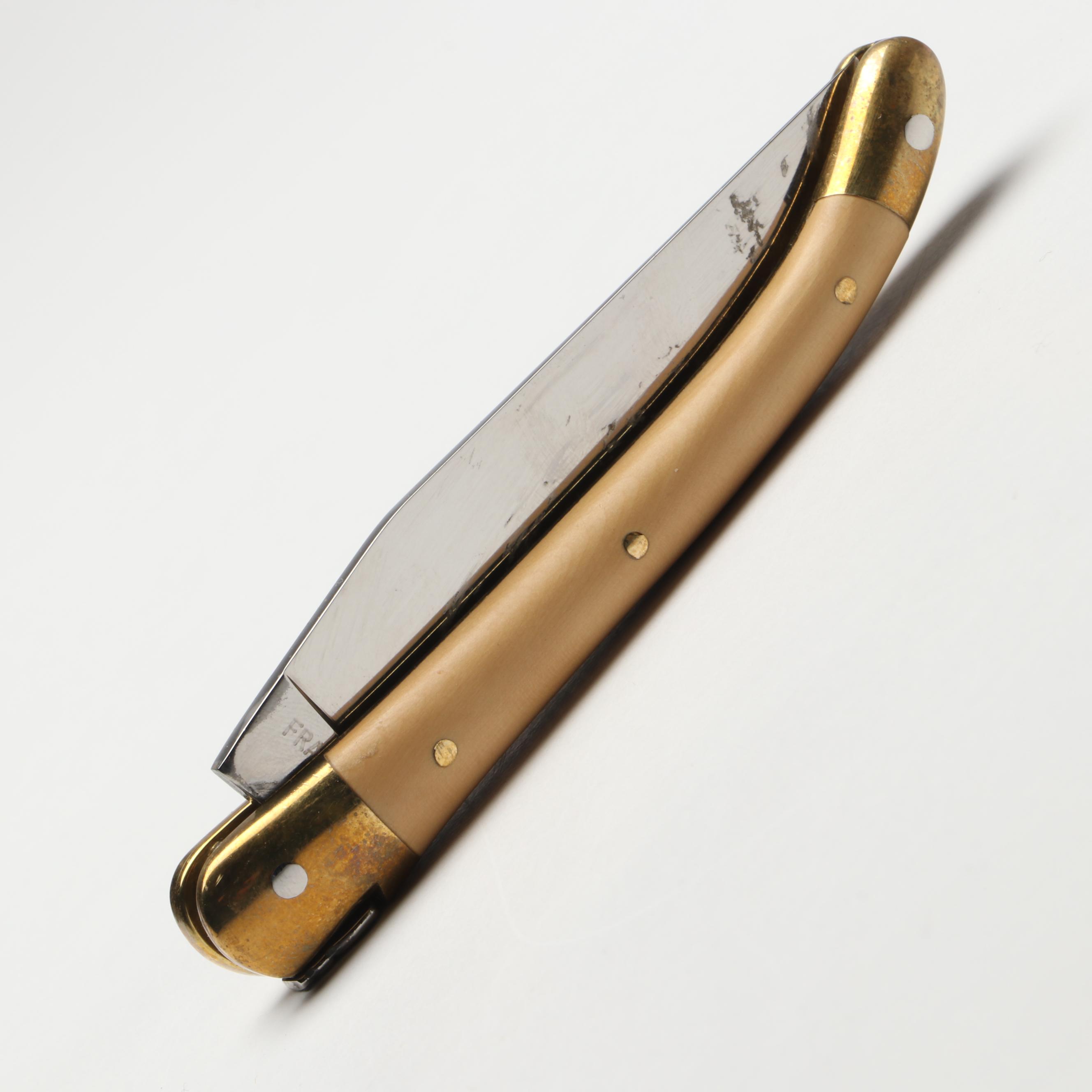 Forge de Laguiole French Wooden Handled Folding Knife