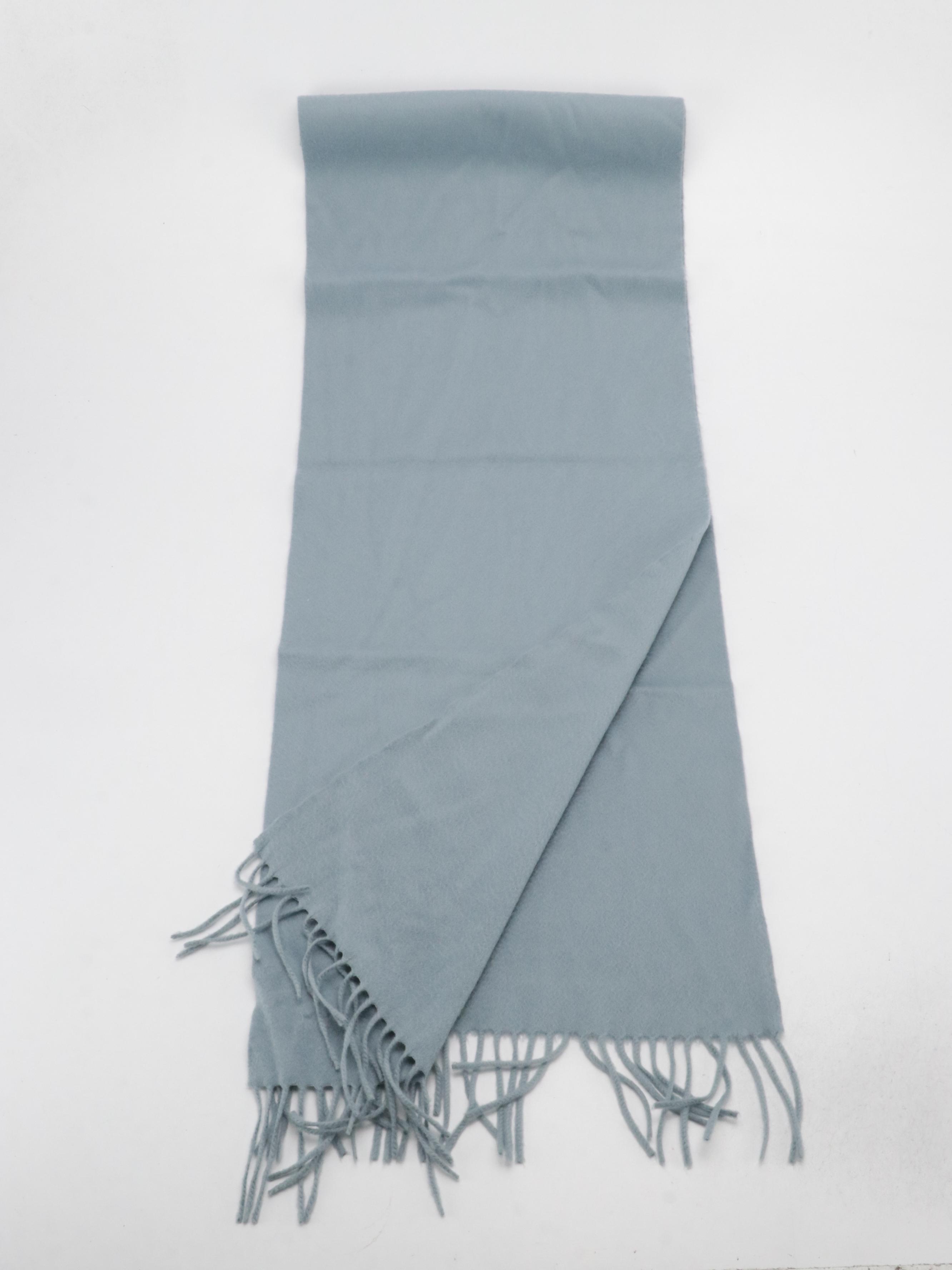 Manrico Cashmere-Silk Blend Fringed Scarf and Colombo Cashmere Scarf