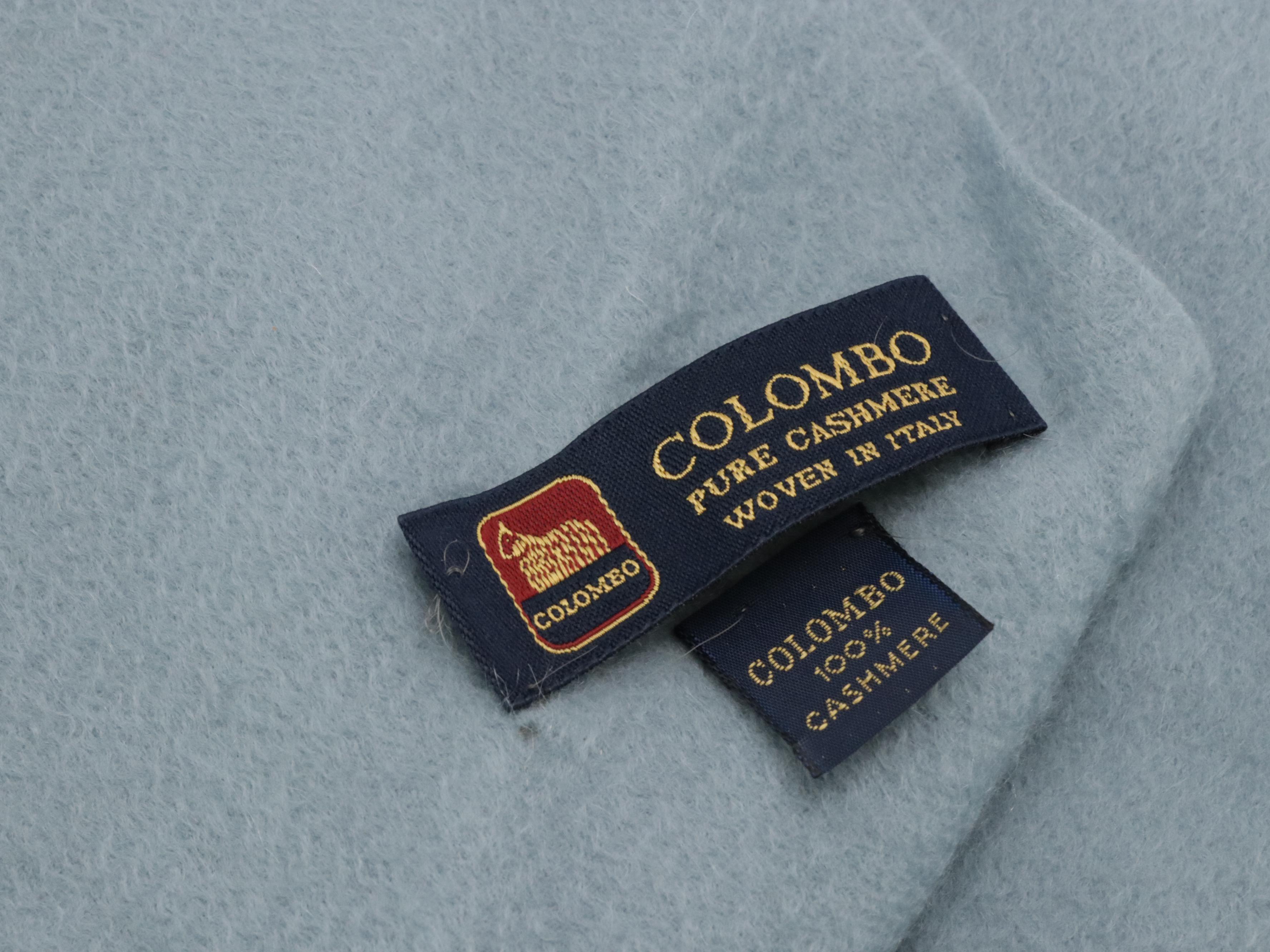 Manrico Cashmere-Silk Blend Fringed Scarf and Colombo Cashmere Scarf