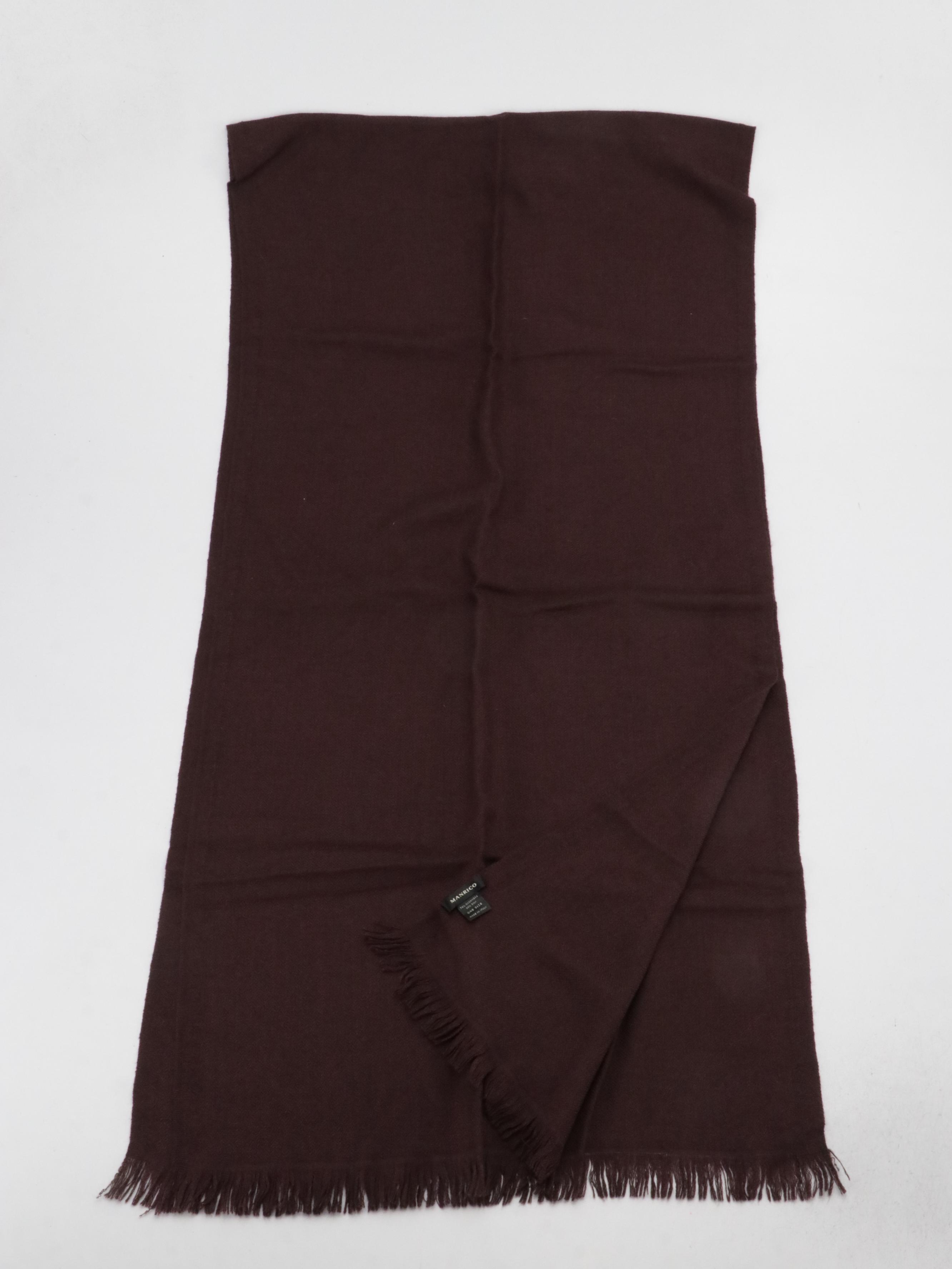 Manrico Cashmere-Silk Blend Fringed Scarf and Colombo Cashmere Scarf