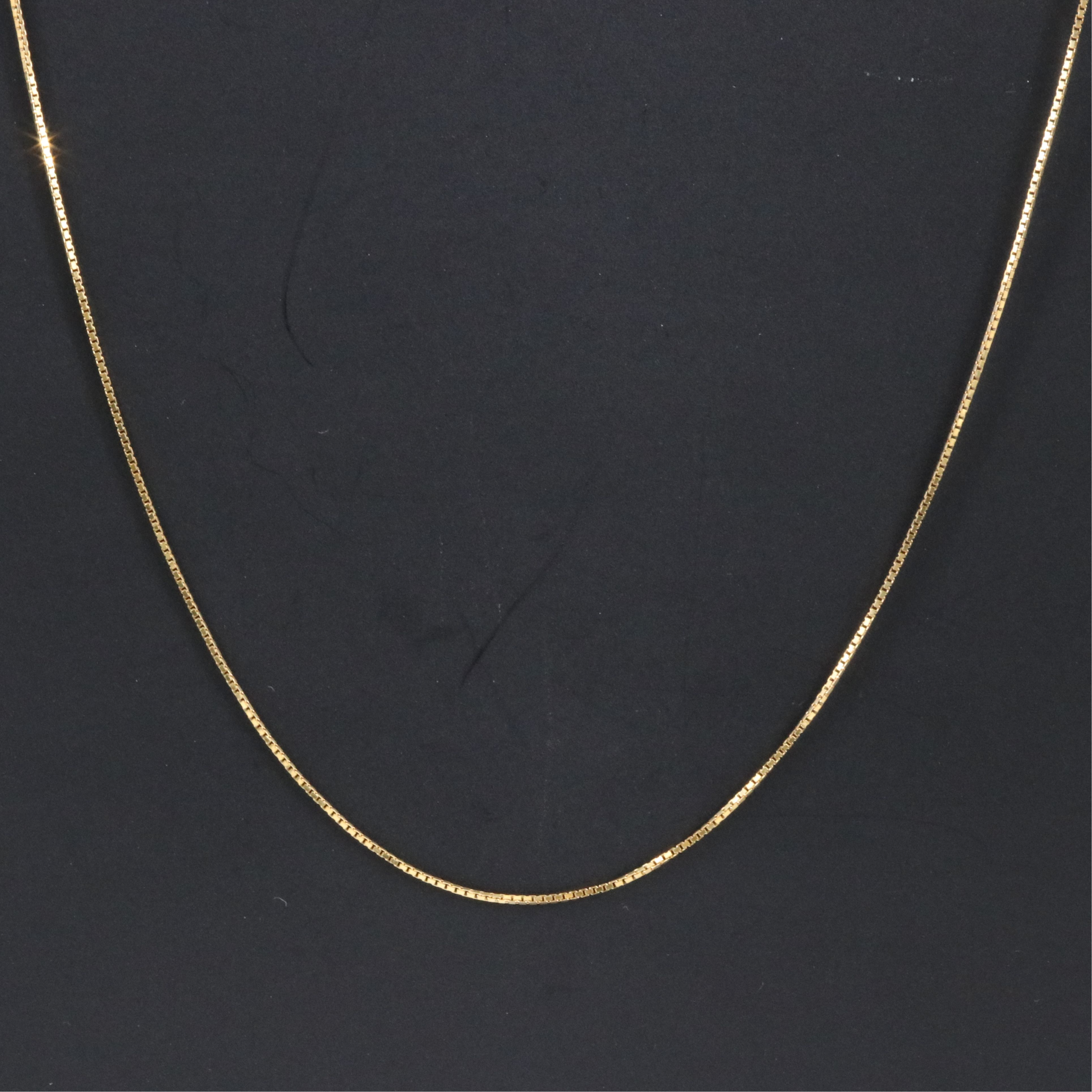 14K Box Chain Necklace