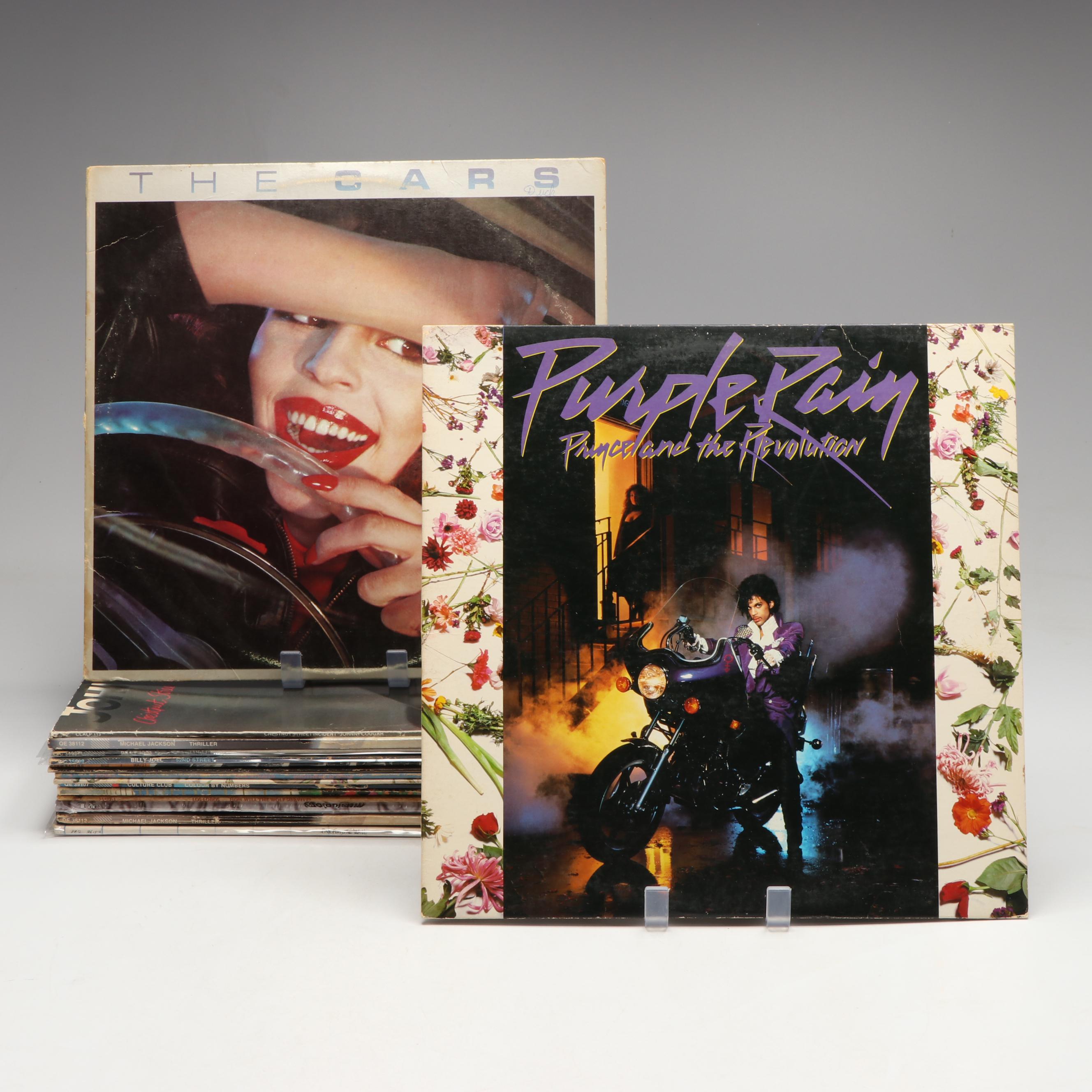 Prince, The Cars, Billy Joel, Pink Floyd and More Vinyl Record Albums