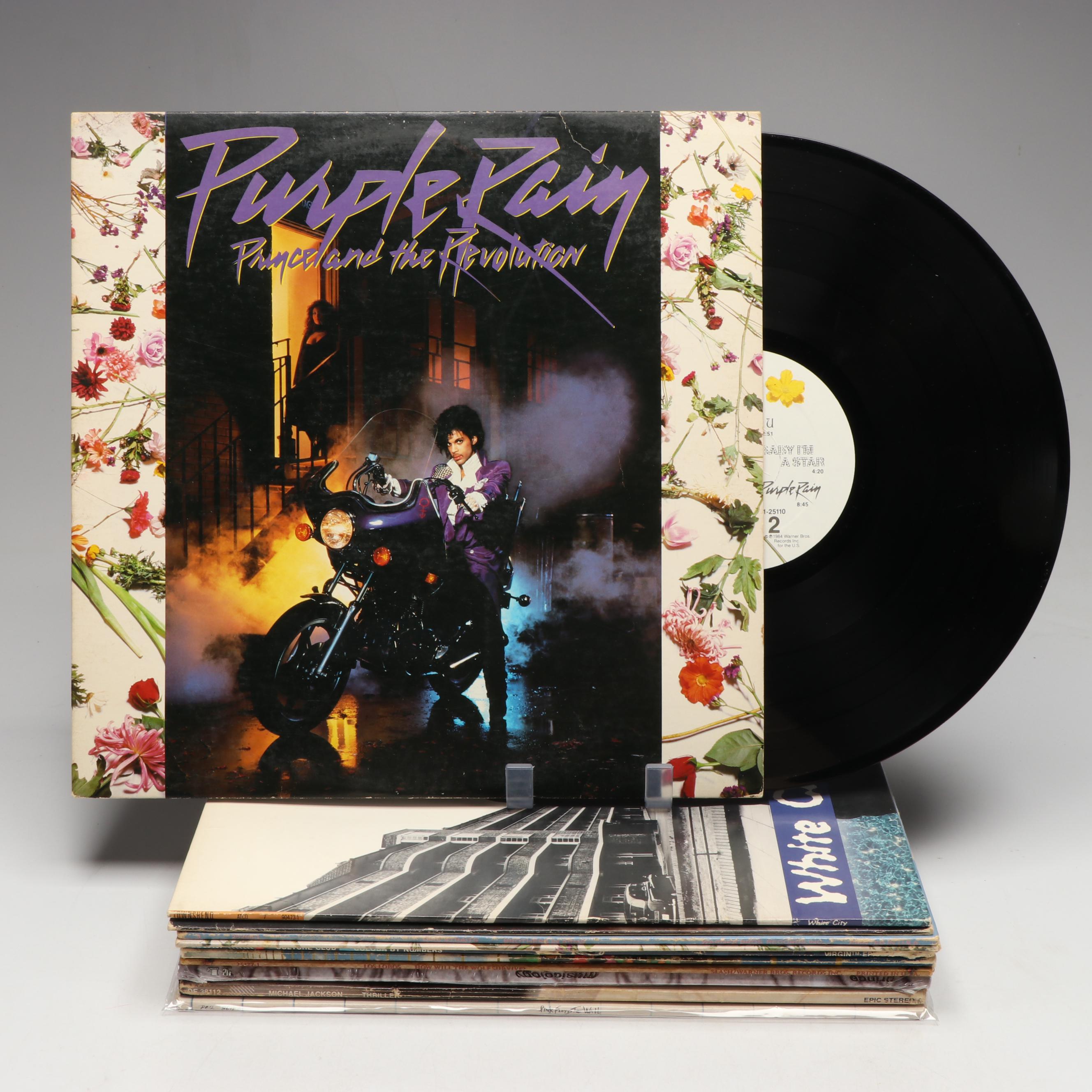 Prince, The Cars, Billy Joel, Pink Floyd and More Vinyl Record Albums