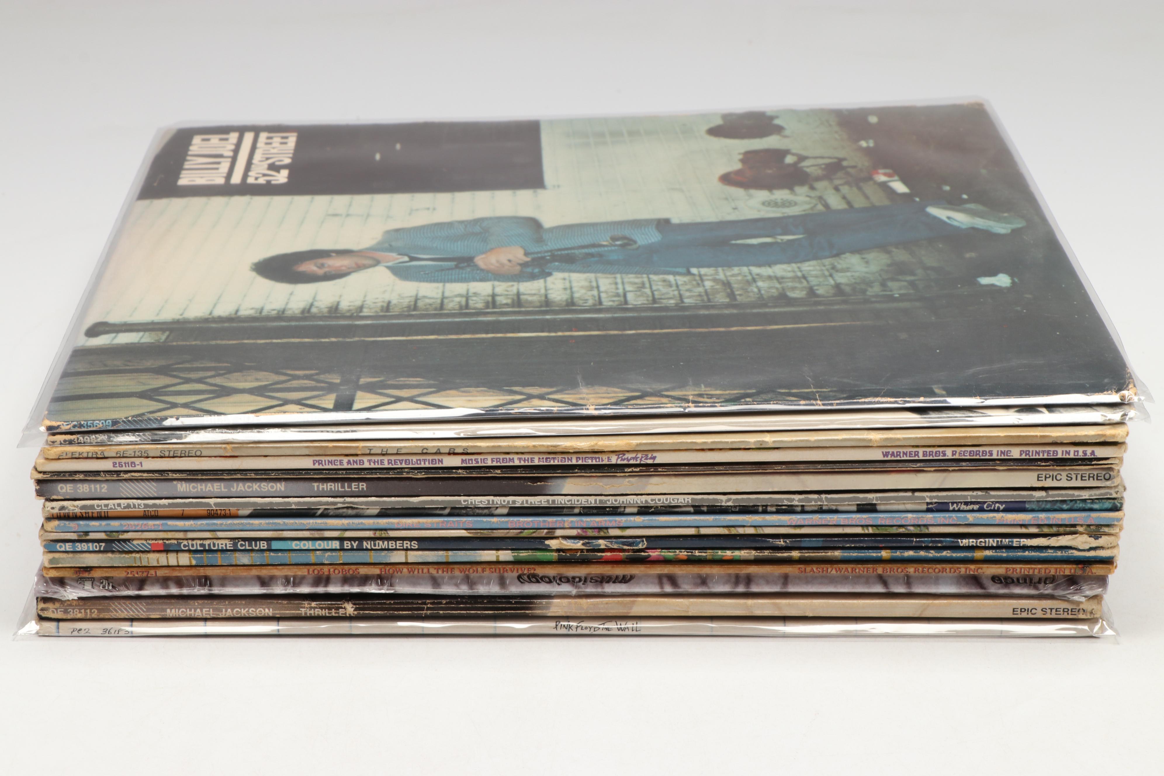 Prince, The Cars, Billy Joel, Pink Floyd and More Vinyl Record Albums