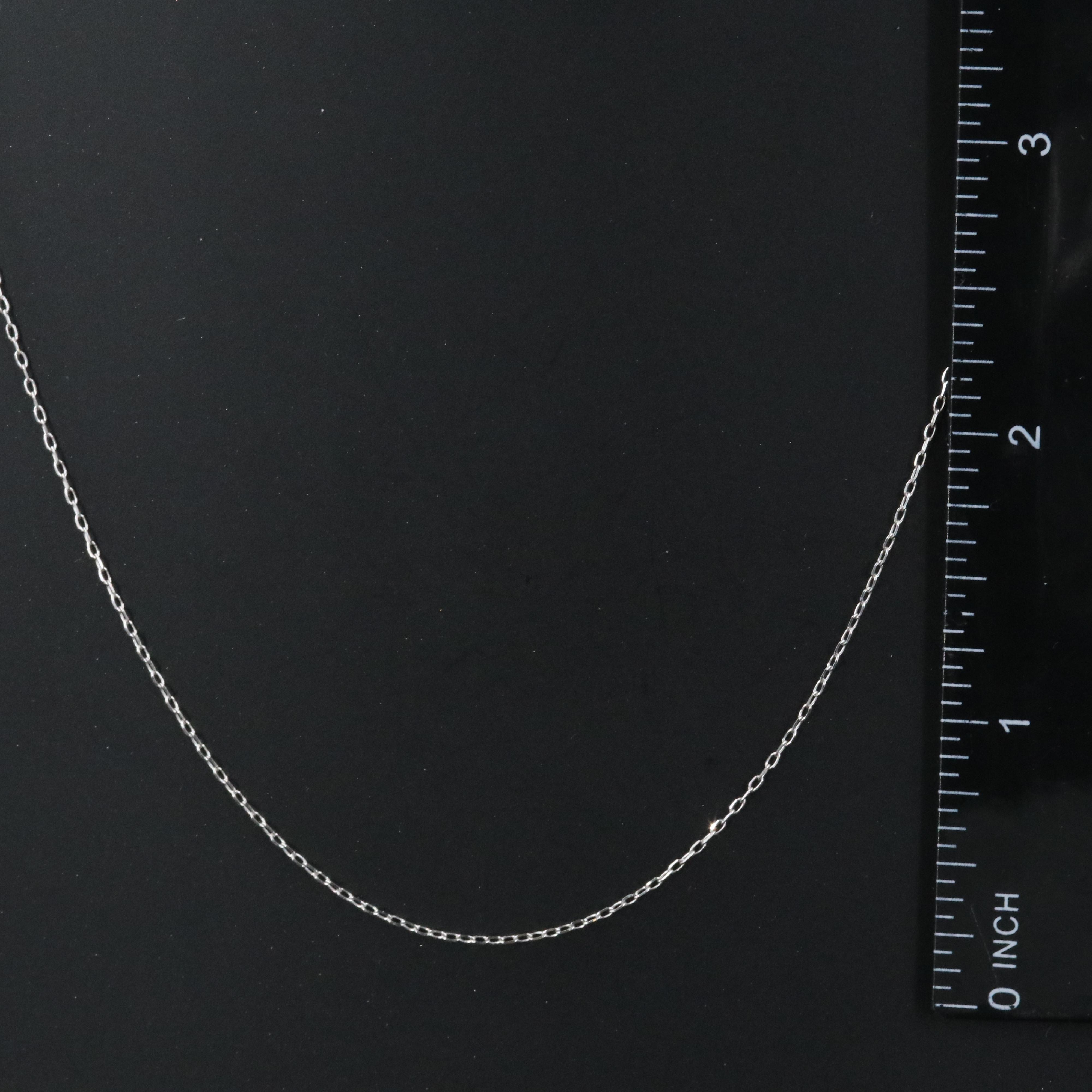 14K Cable Link Necklace