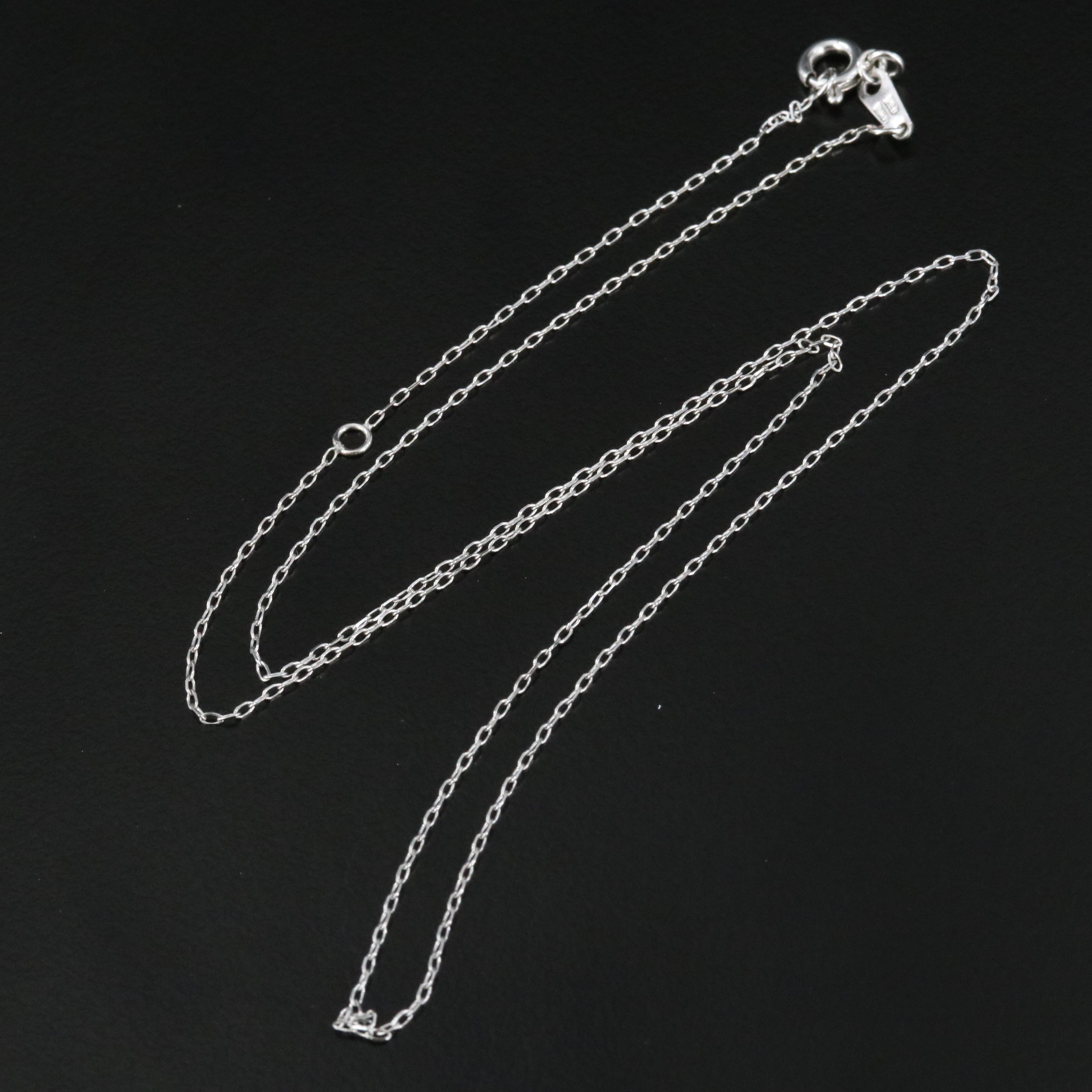 14K Cable Link Necklace