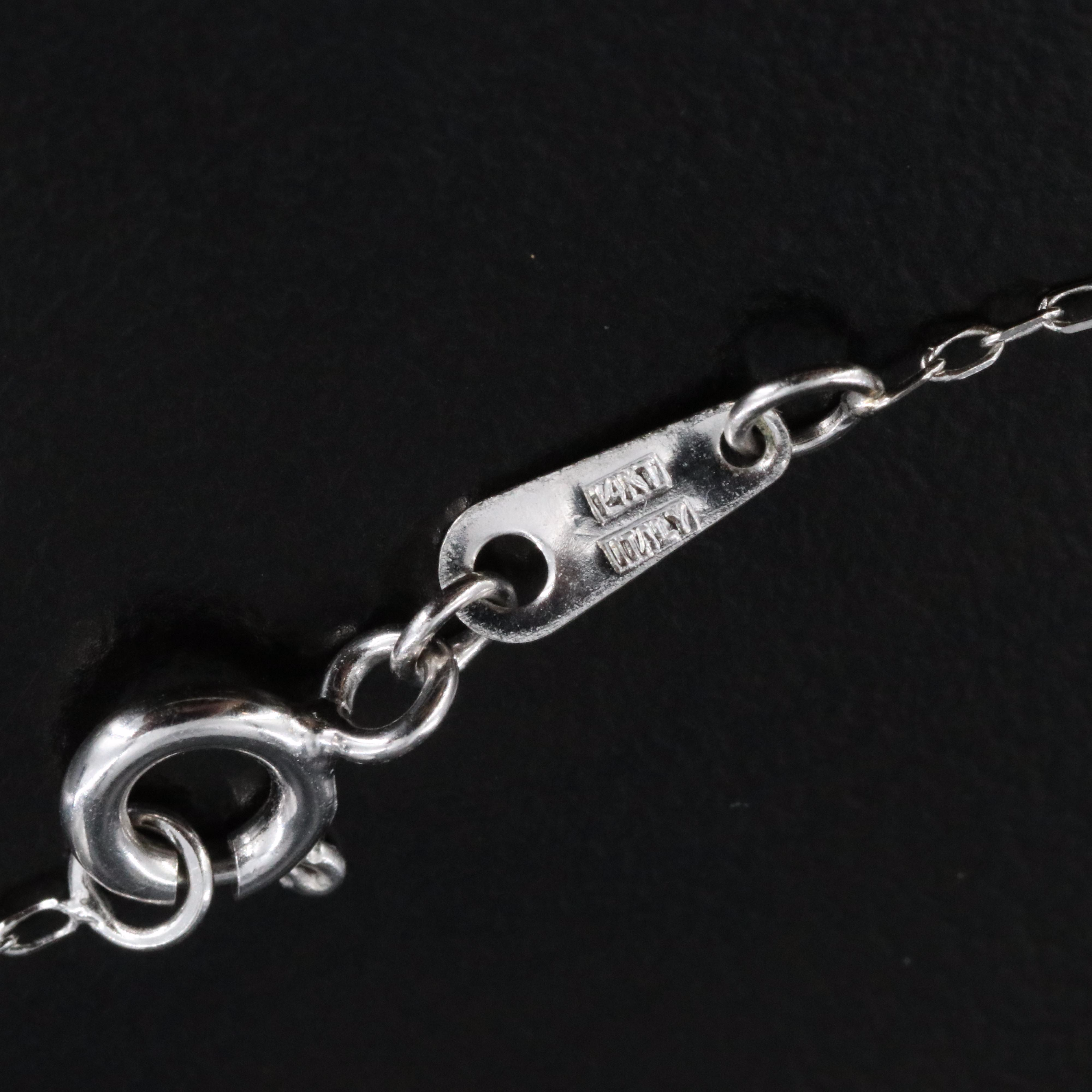 14K Cable Link Necklace