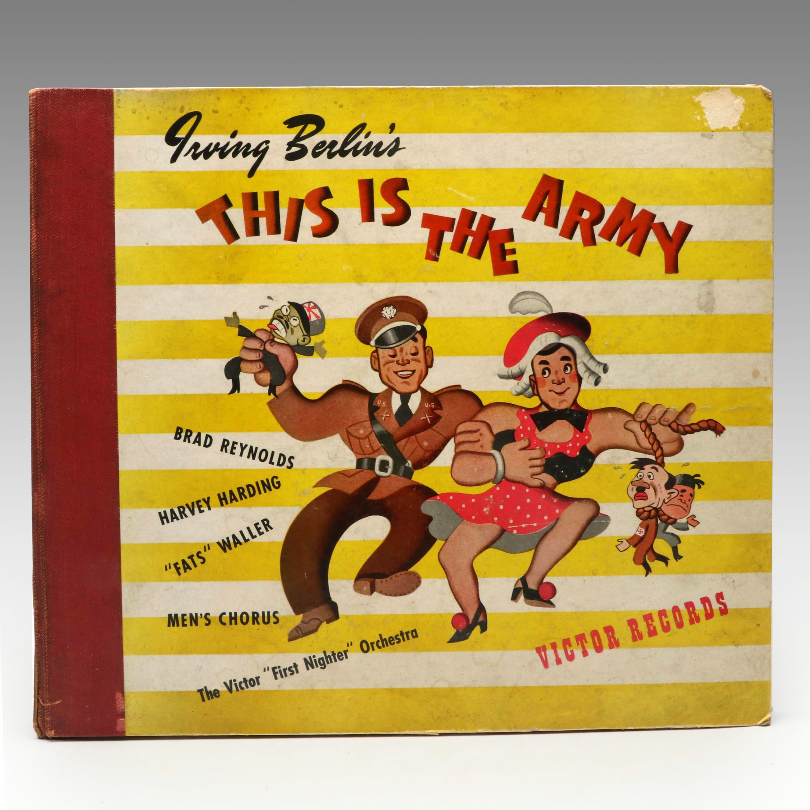 Irving Berlin's "This is the Army" Musical Smart Set Vinyl Records, 1943