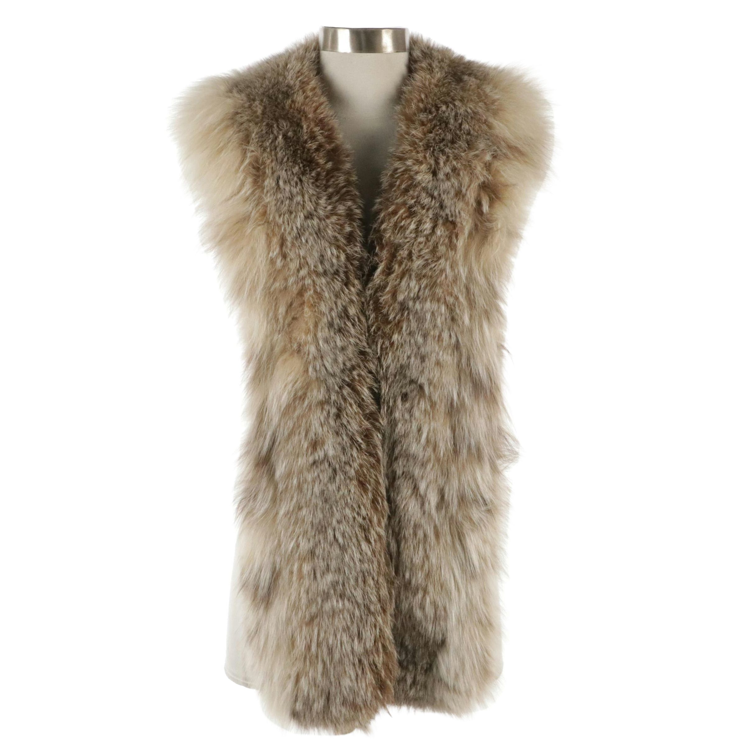 Fox Fur Collar Stole