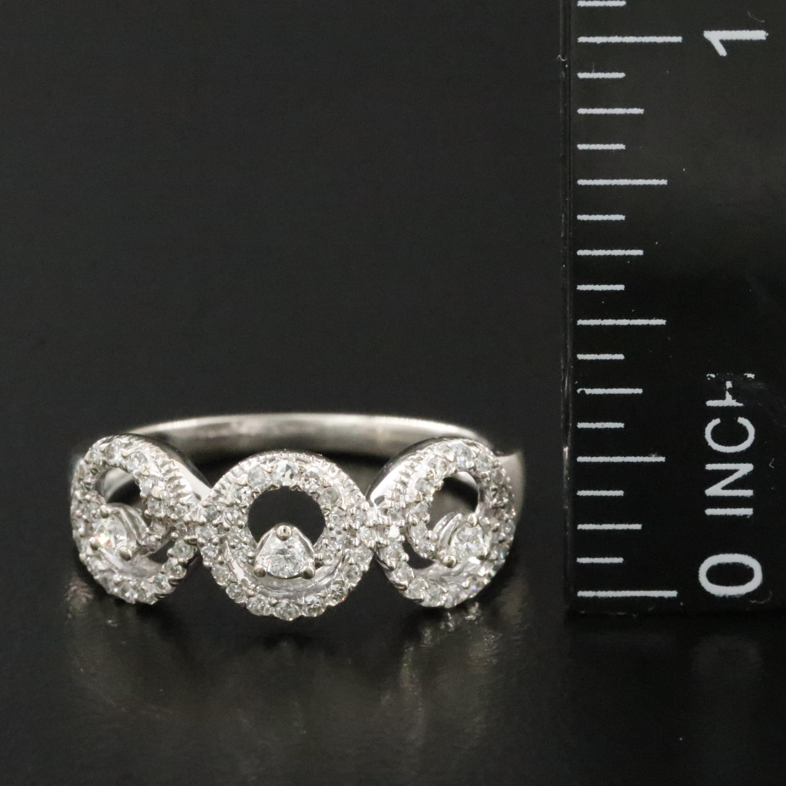 10K 0.44 CTW Diamond Ring
