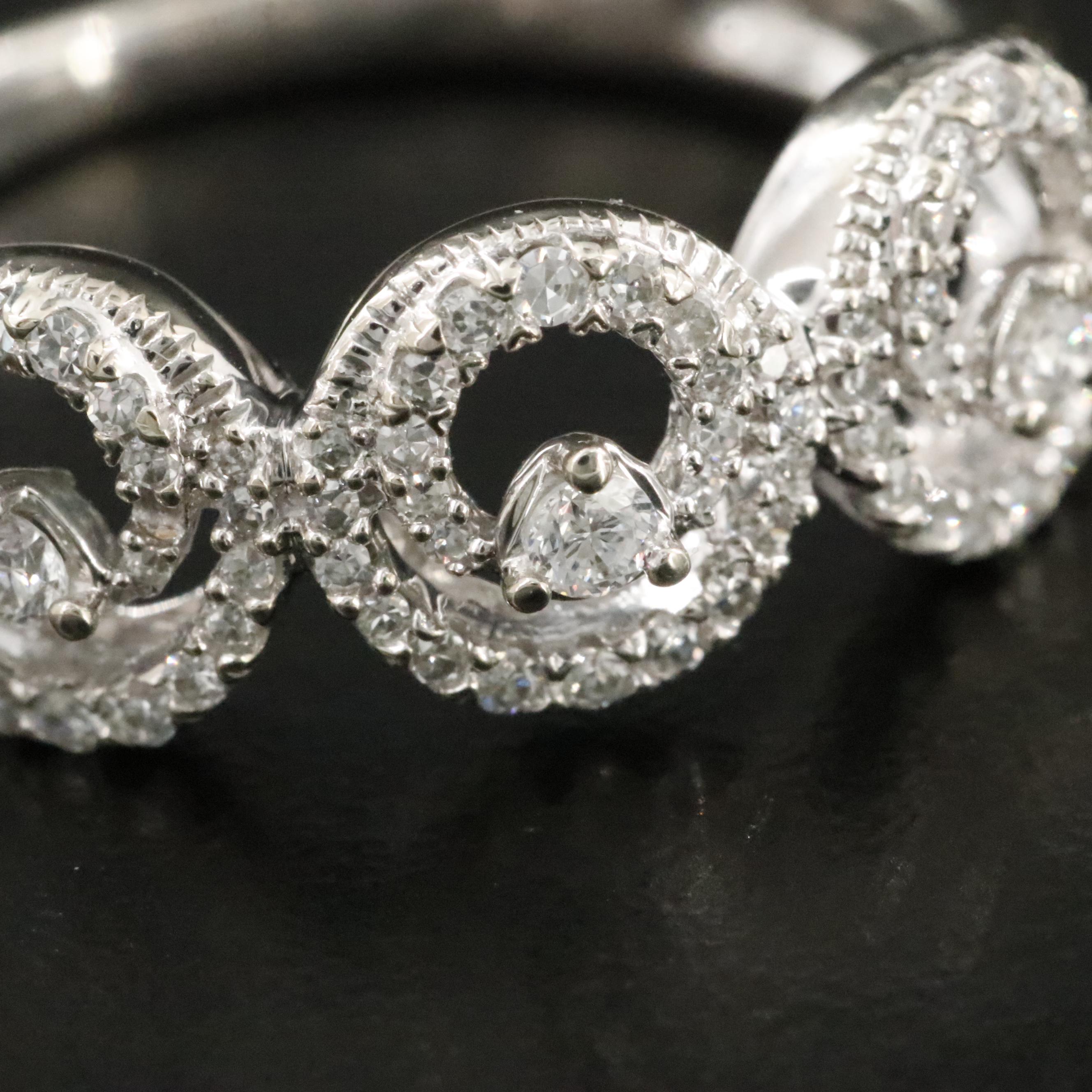 10K 0.44 CTW Diamond Ring