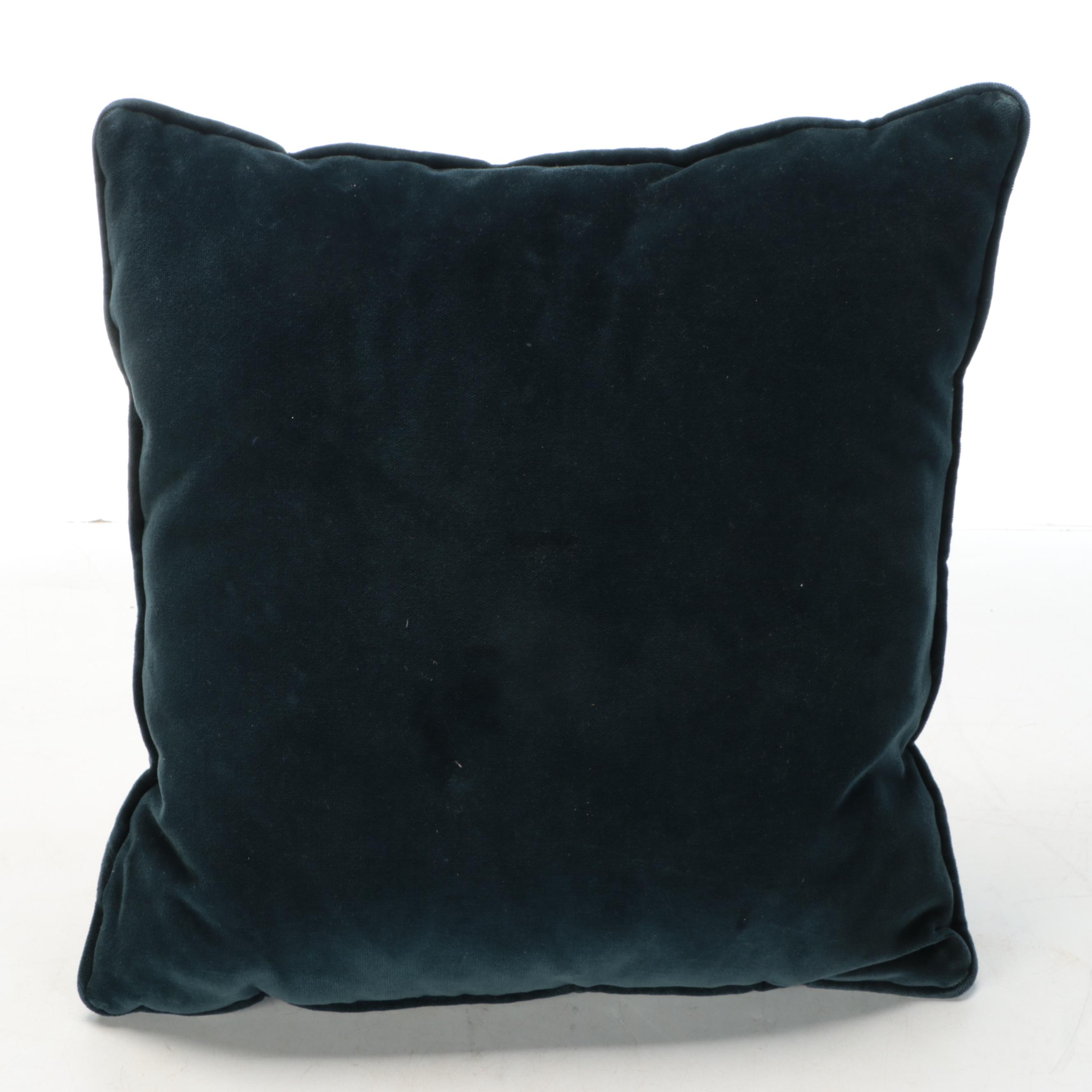 Cowrie Shell Pillow Cases with Assorted Accent Pillows