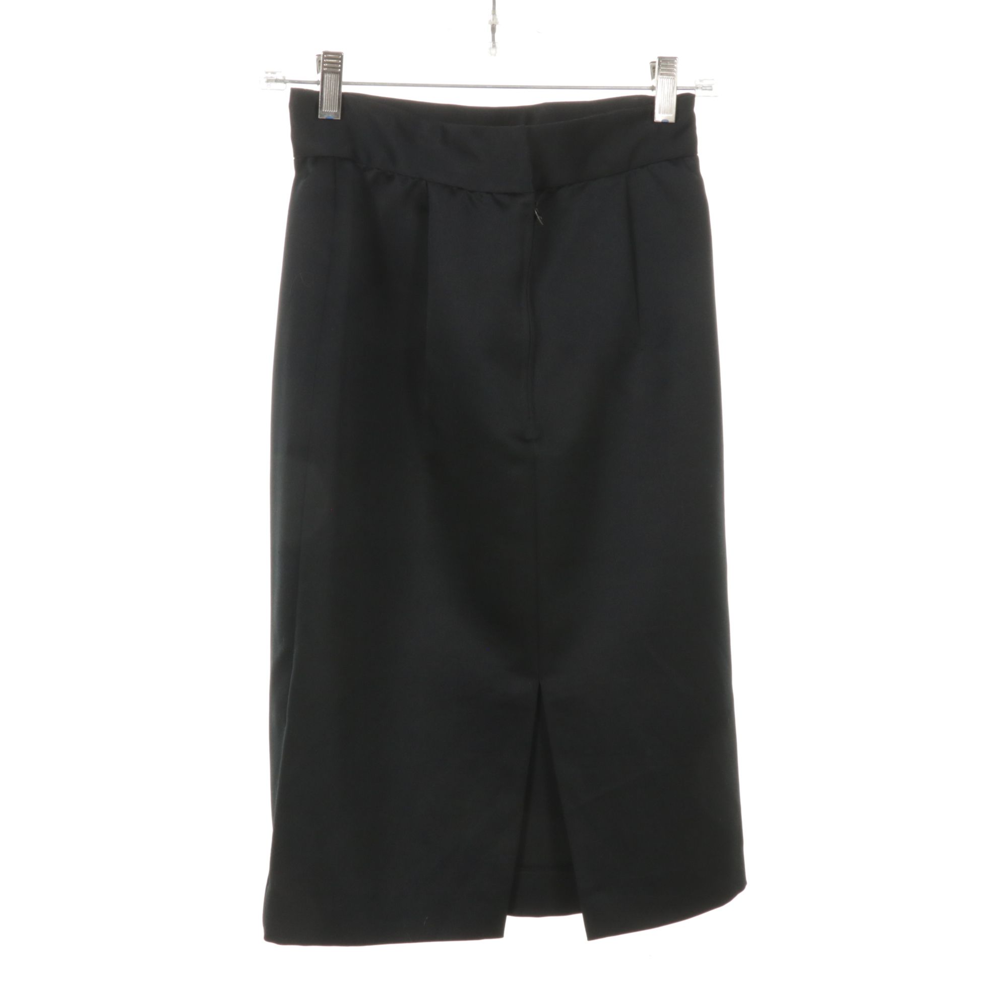 Saks Fifth Avenue Pencil Skirt and Bloomingdale's Silk Button-Down Shirt Dress