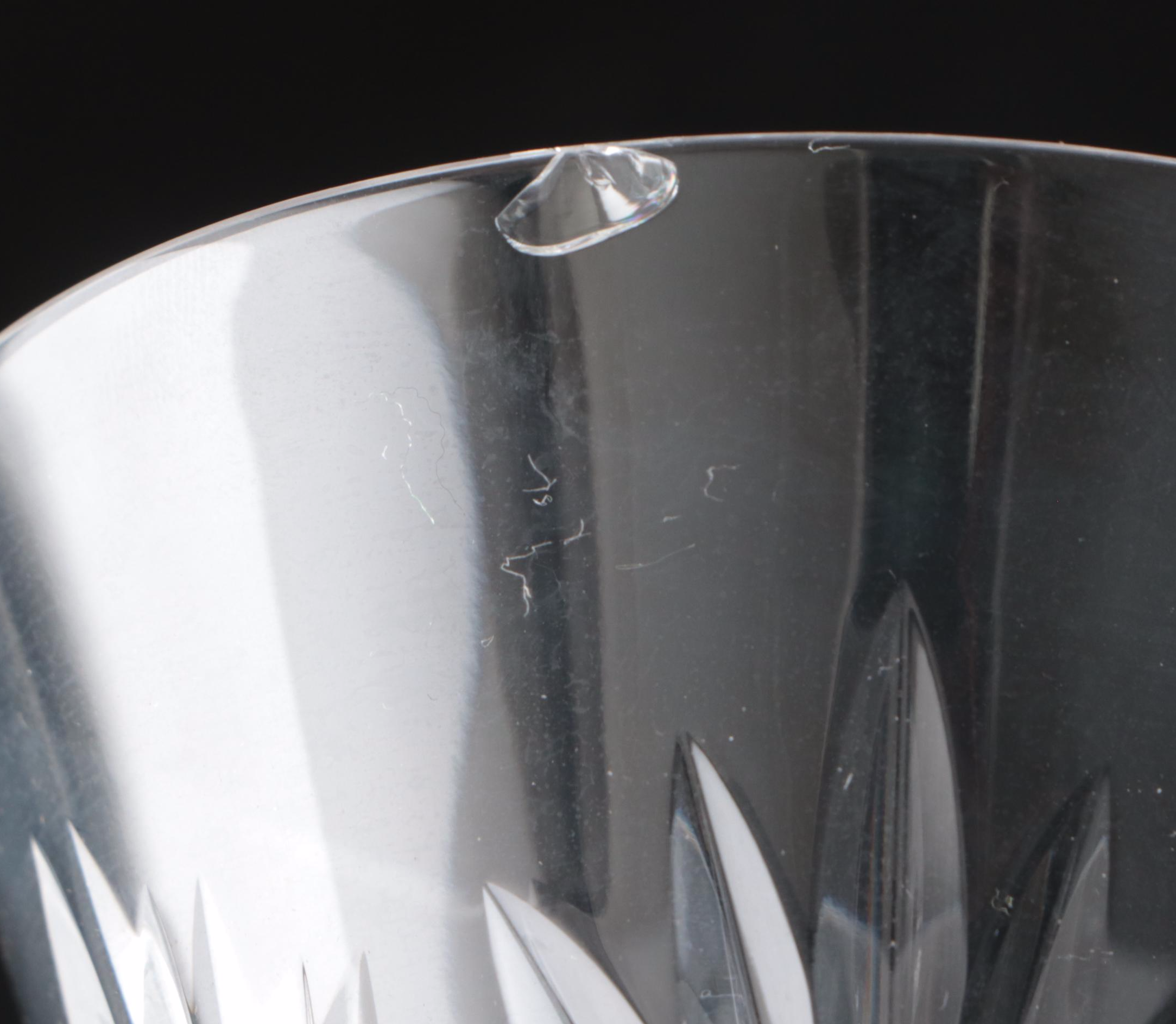 Waterford Crystal Millennium Series Fluted Champagne Glasses