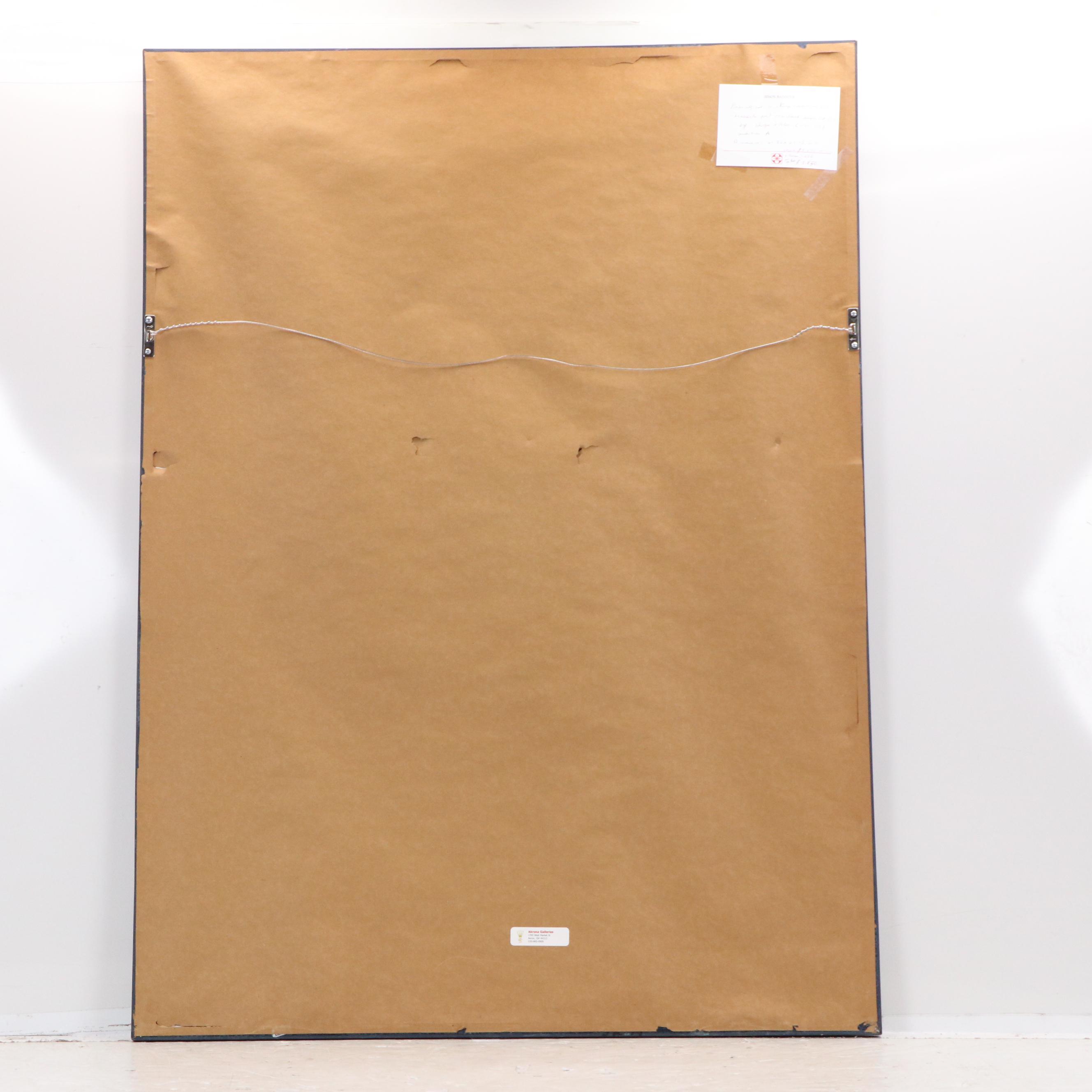 PLM Railways Chromolithograph Travel Poster "Port Marchand: Marseille"