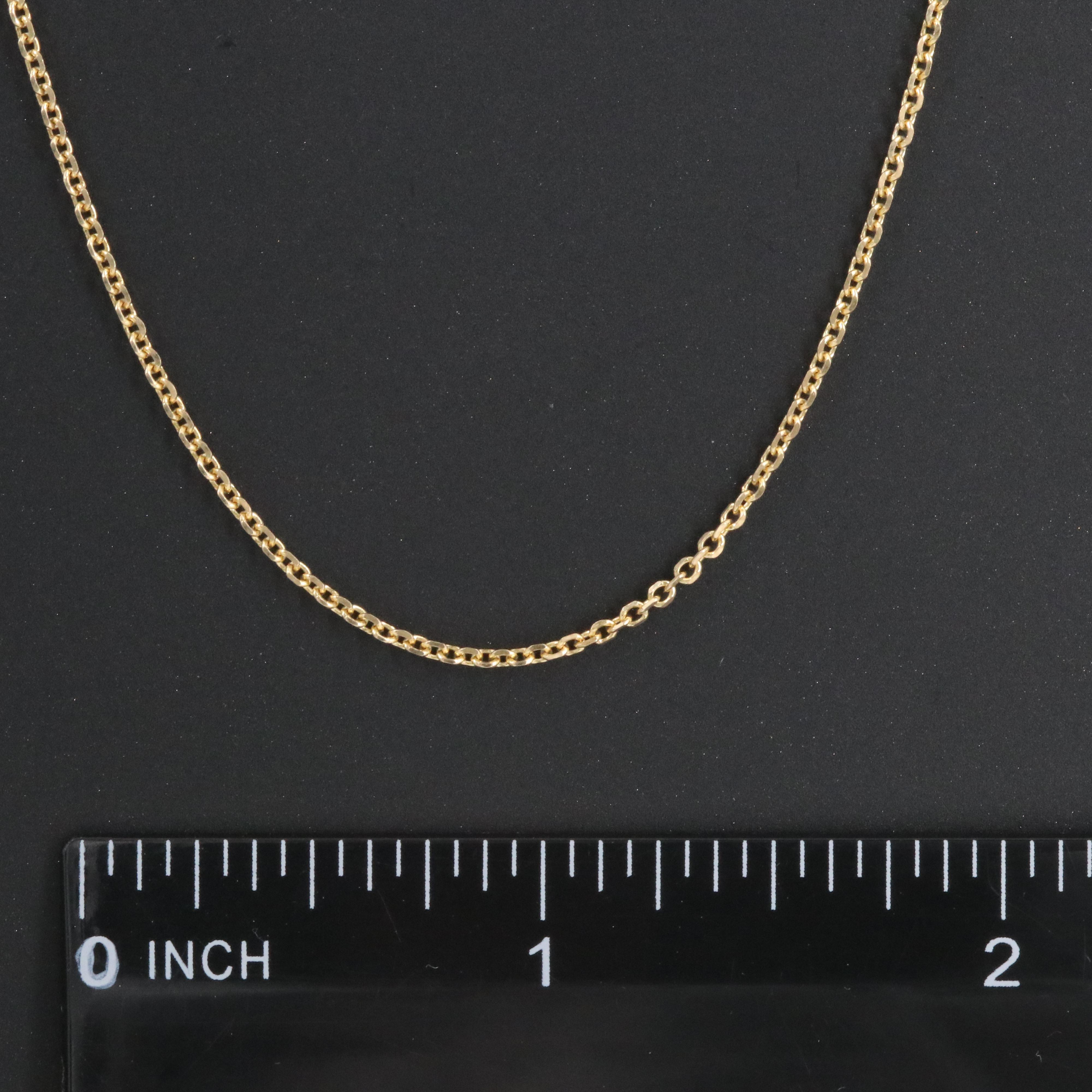 14K Cable Chain Necklace