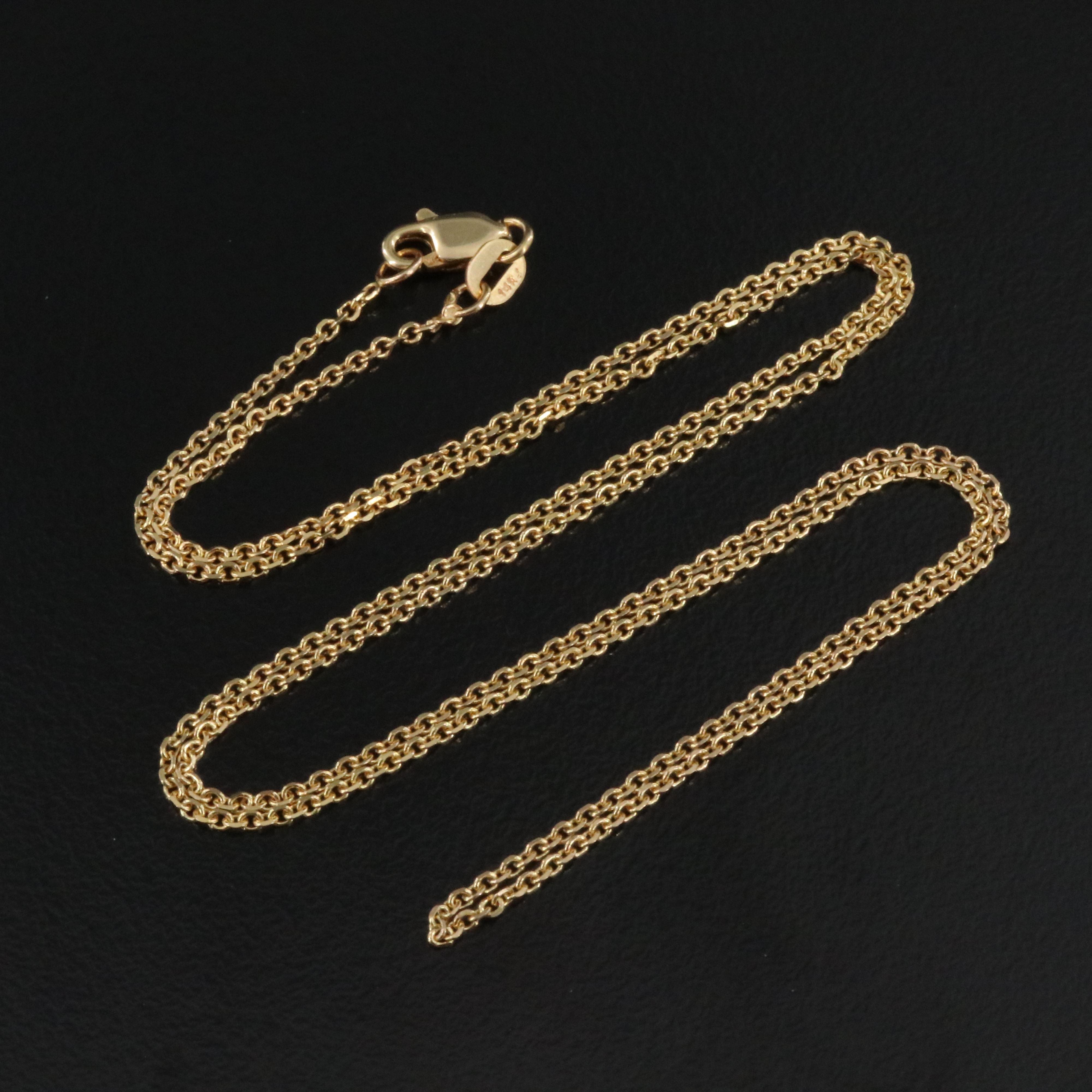 14K Cable Chain Necklace