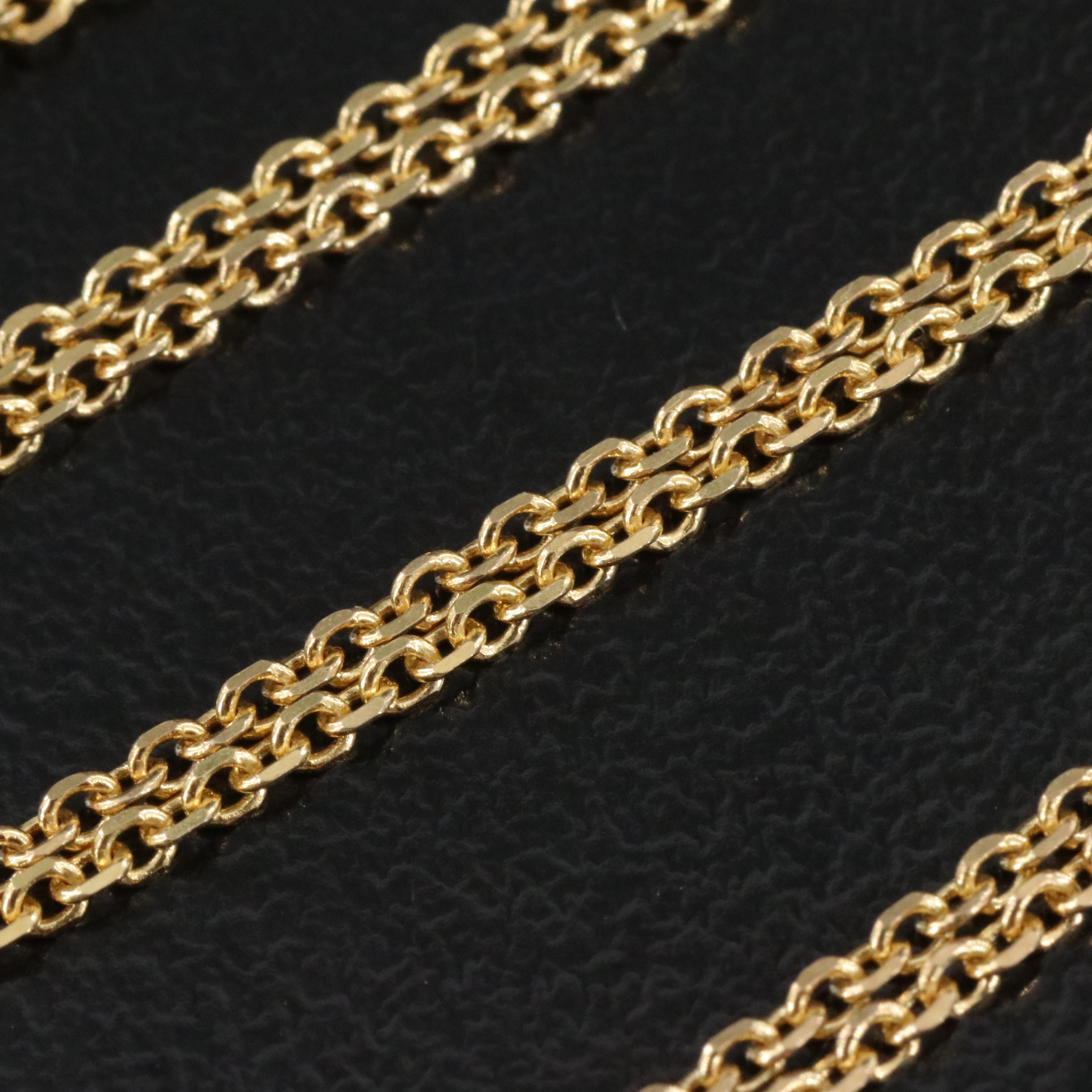 14K Cable Chain Necklace