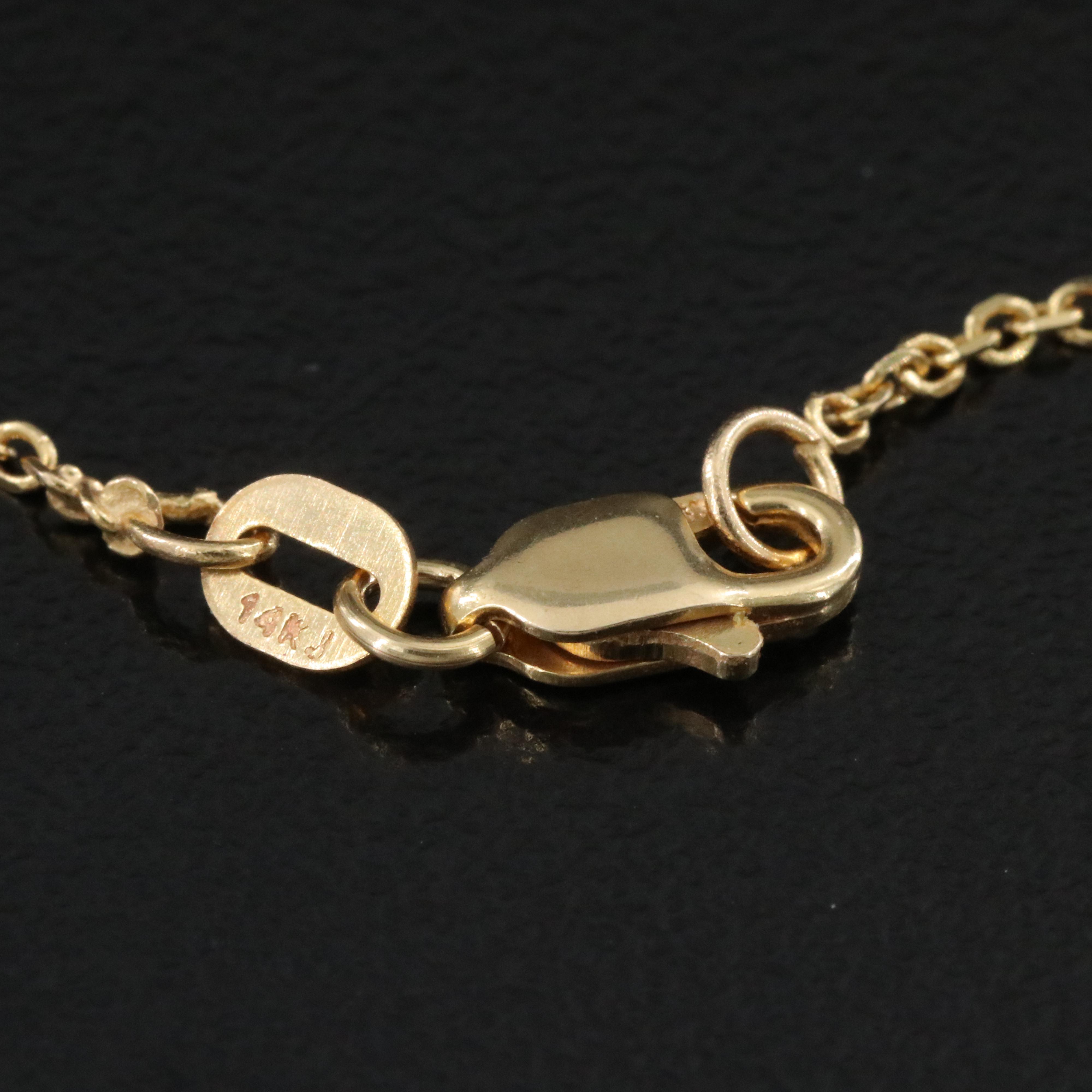 14K Cable Chain Necklace