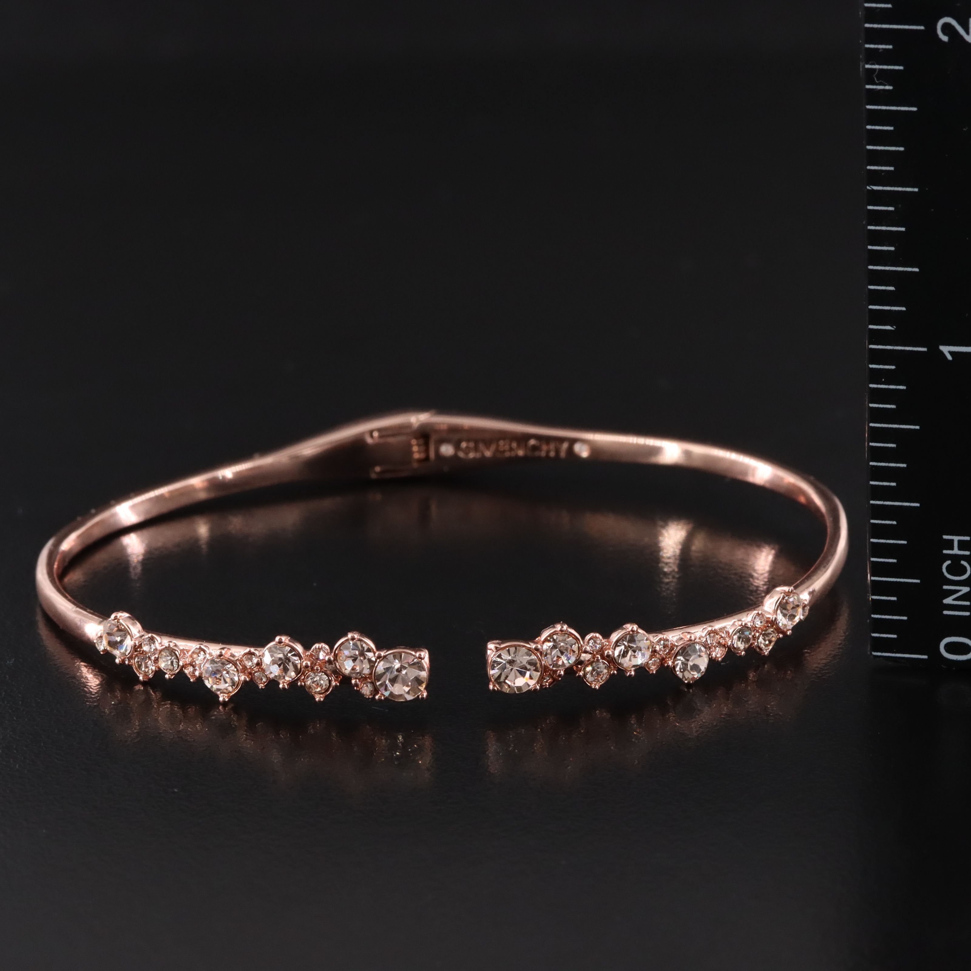 Givenchy Rhinestone Bracelet and Earrings