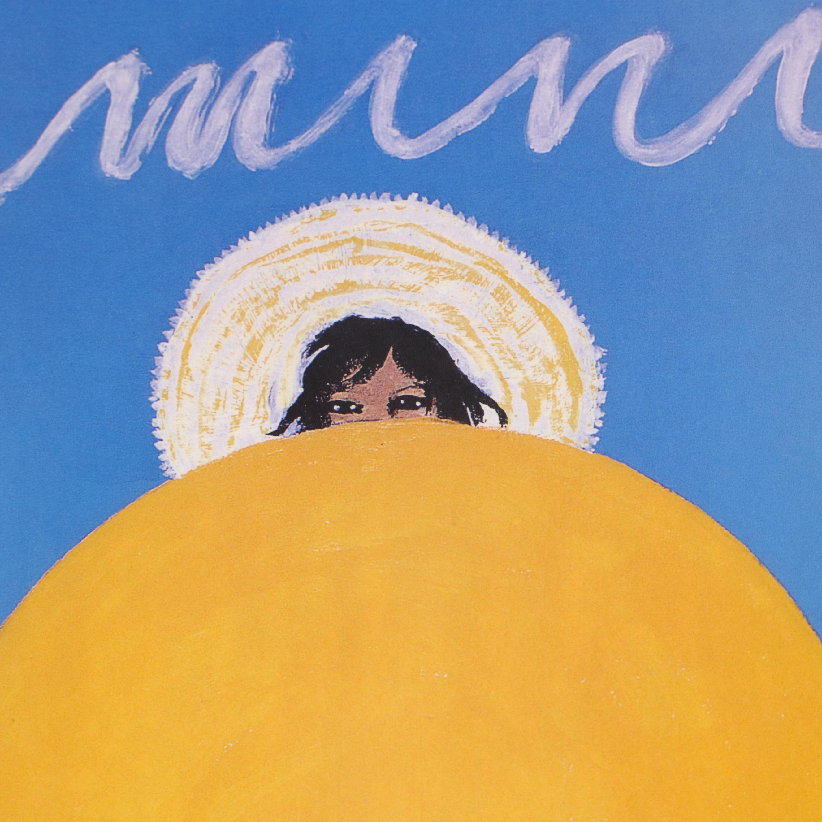 Offset Lithograph After René Gruau "Rimini," 21st Century