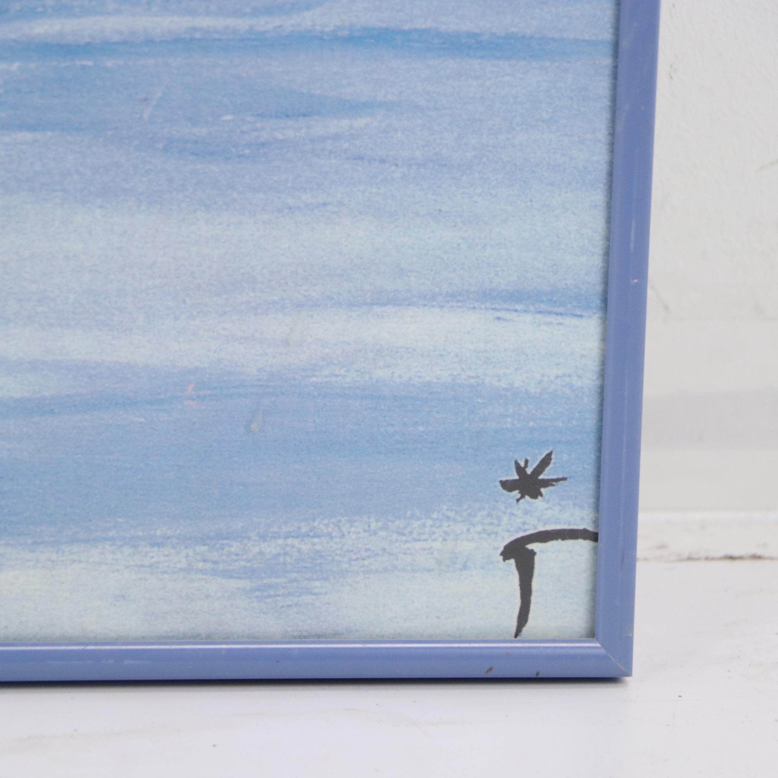 Offset Lithograph After René Gruau "Rimini," 21st Century