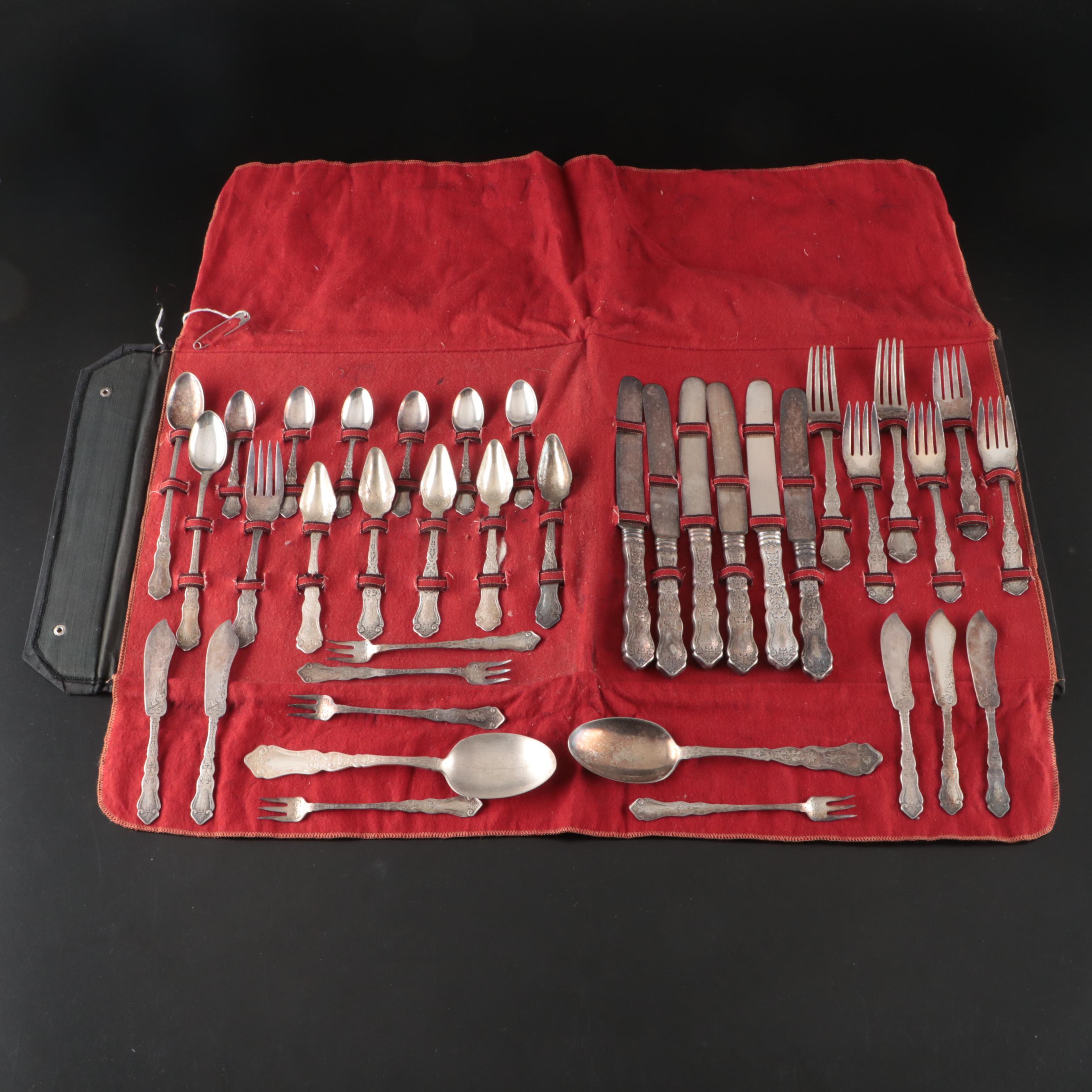 Wm Rogers "Alhambra" Silver Plate Flatware Collection