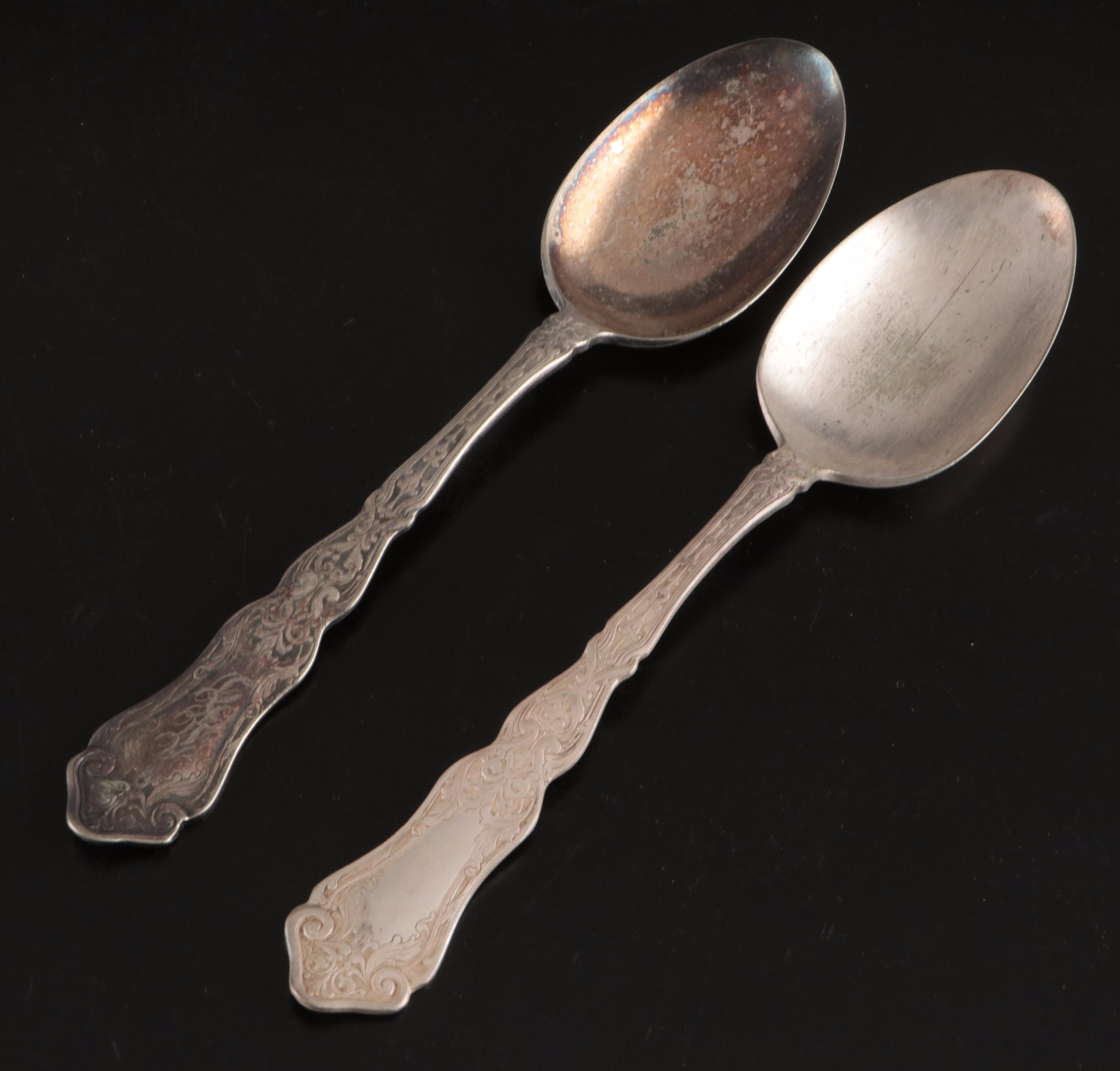 Wm Rogers "Alhambra" Silver Plate Flatware Collection