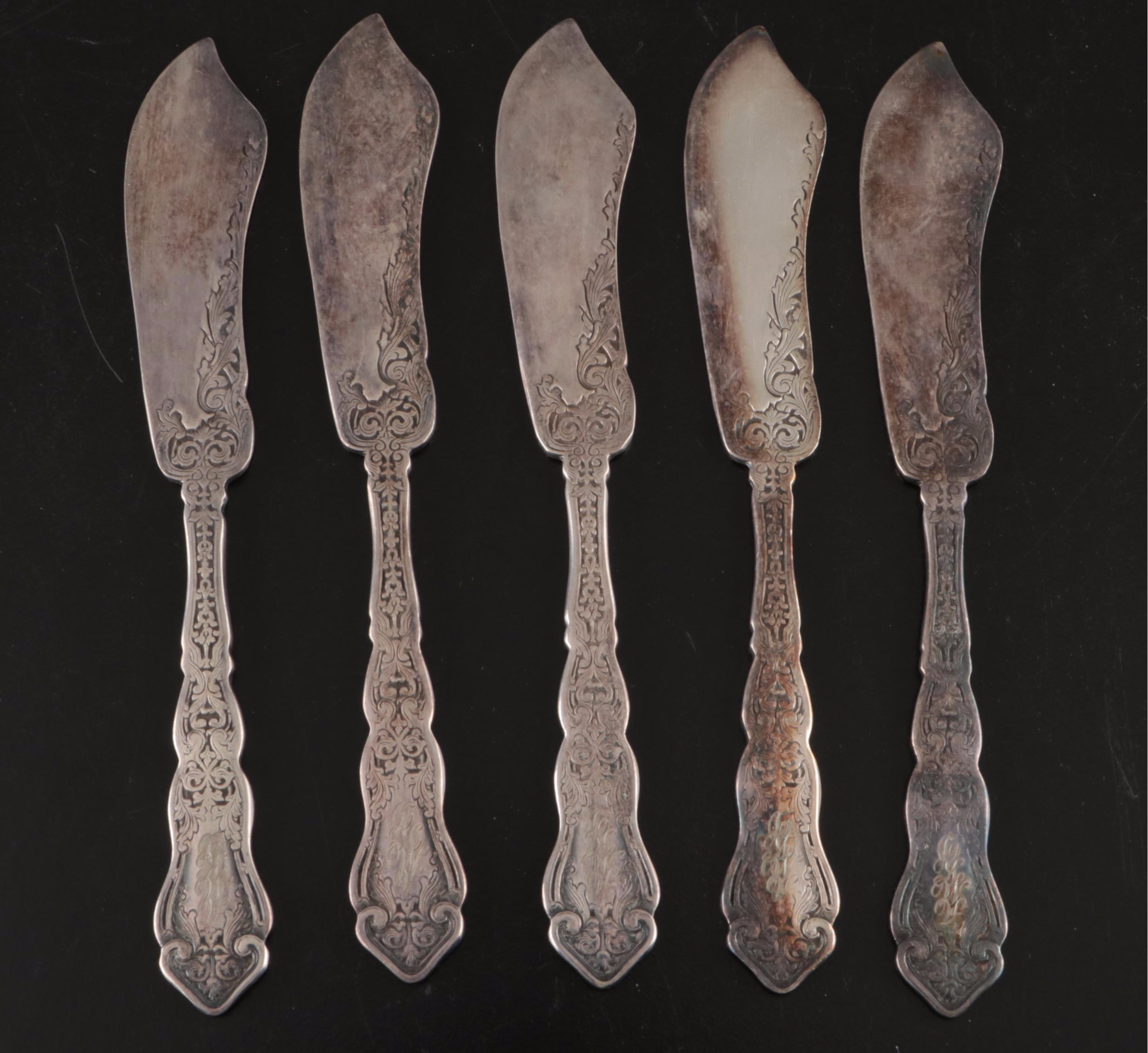 Wm Rogers "Alhambra" Silver Plate Flatware Collection