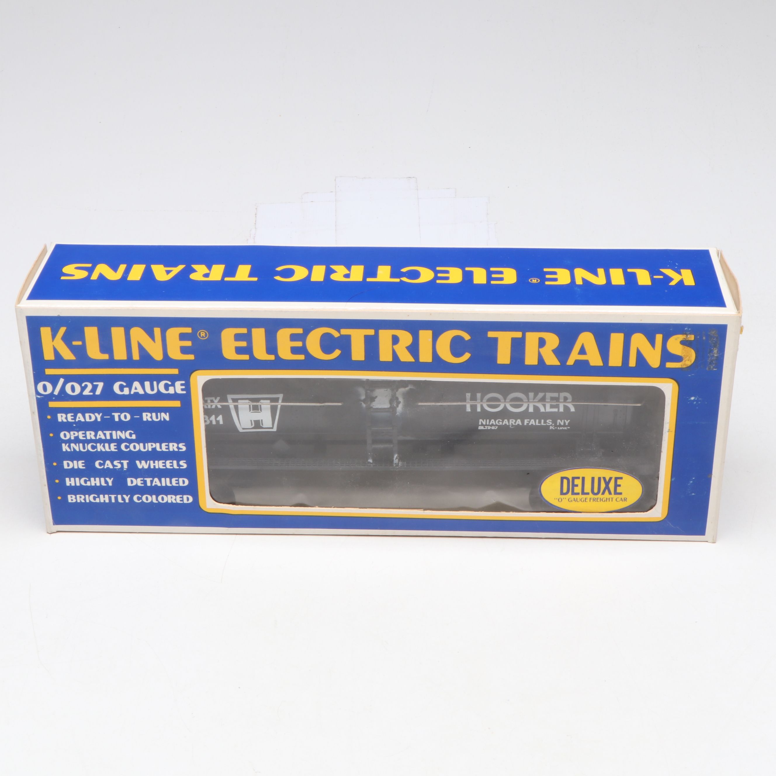 K-Line Tank Car, Automobile Car and More O Scale Train Cars