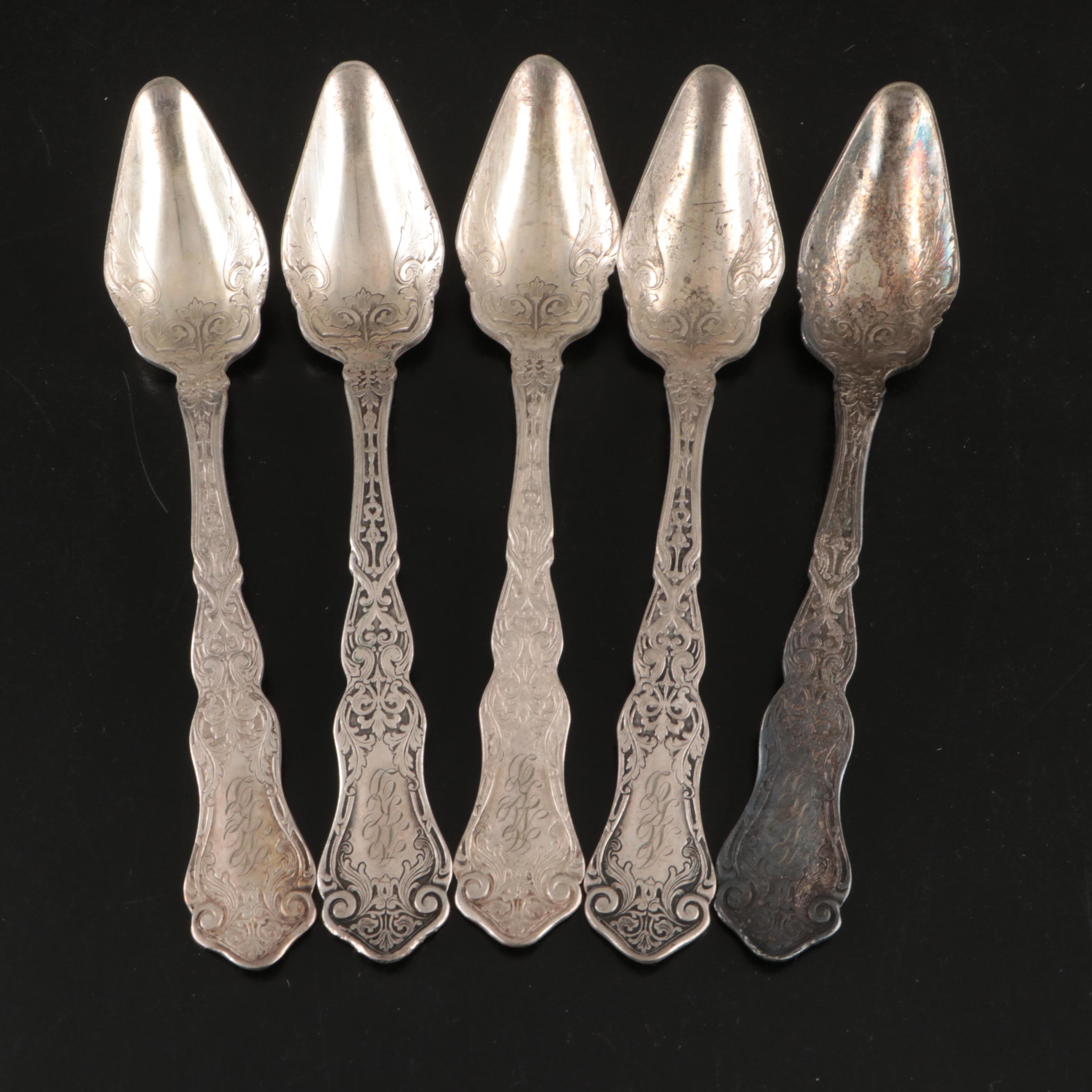 Wm Rogers "Alhambra" Silver Plate Flatware Collection