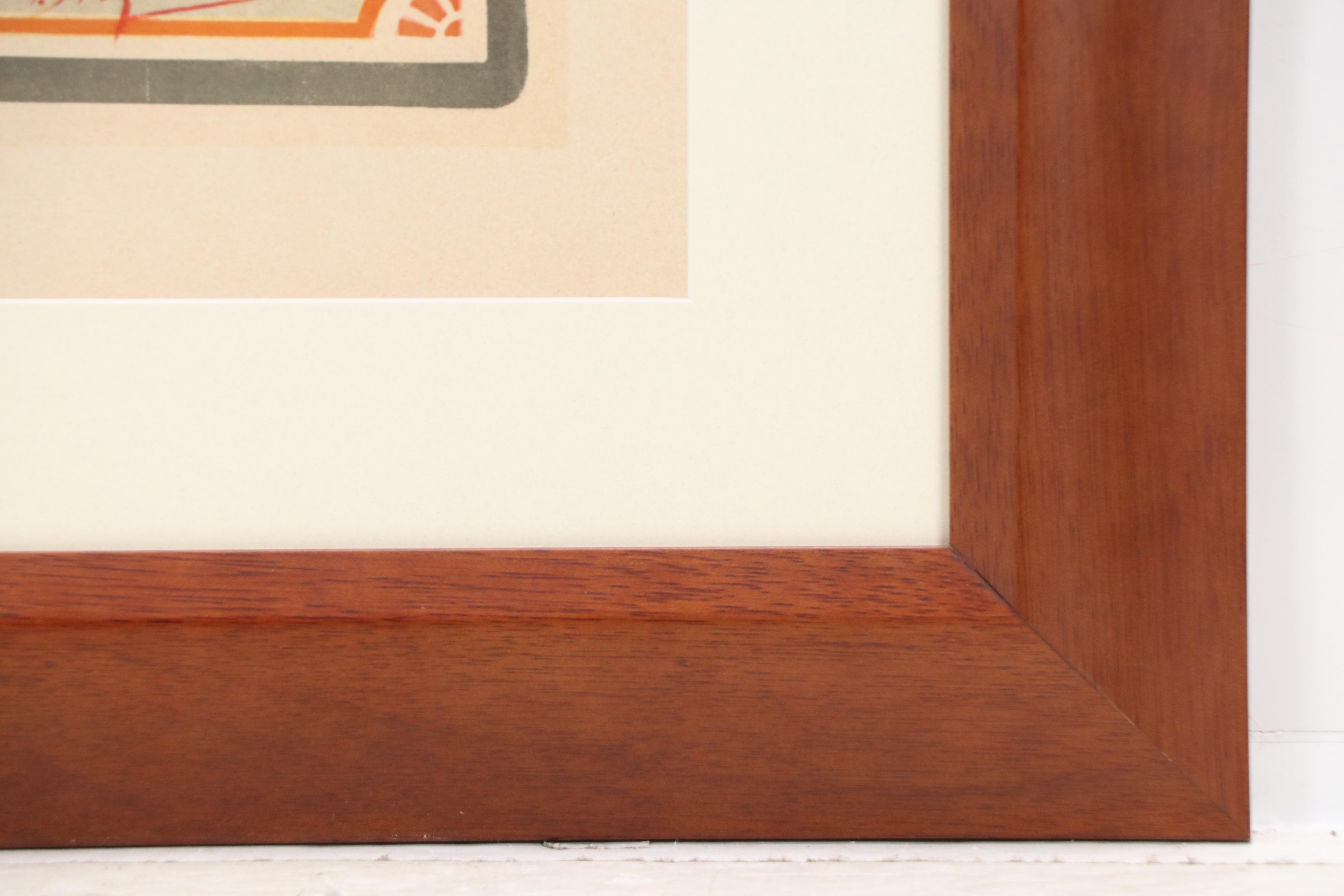 Chromolithograph Travel Poster "Menton," Circa 1900