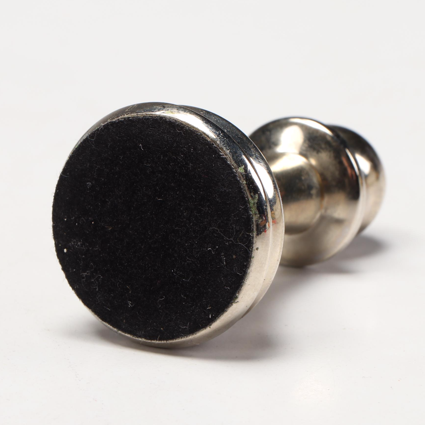 Contemporary Acrylic Chessboard with Metal Pieces