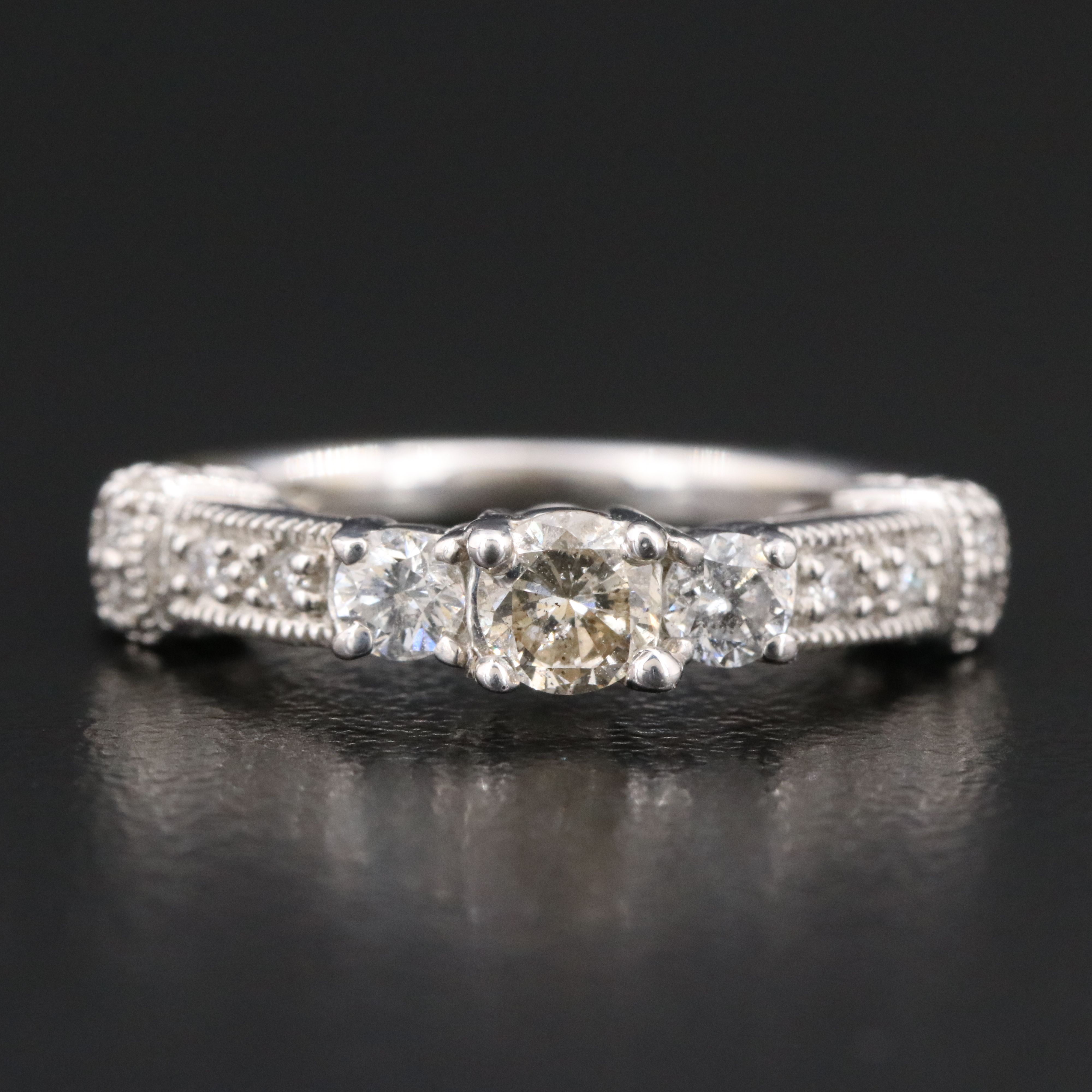 14K 0.47 CTW Diamond Ring