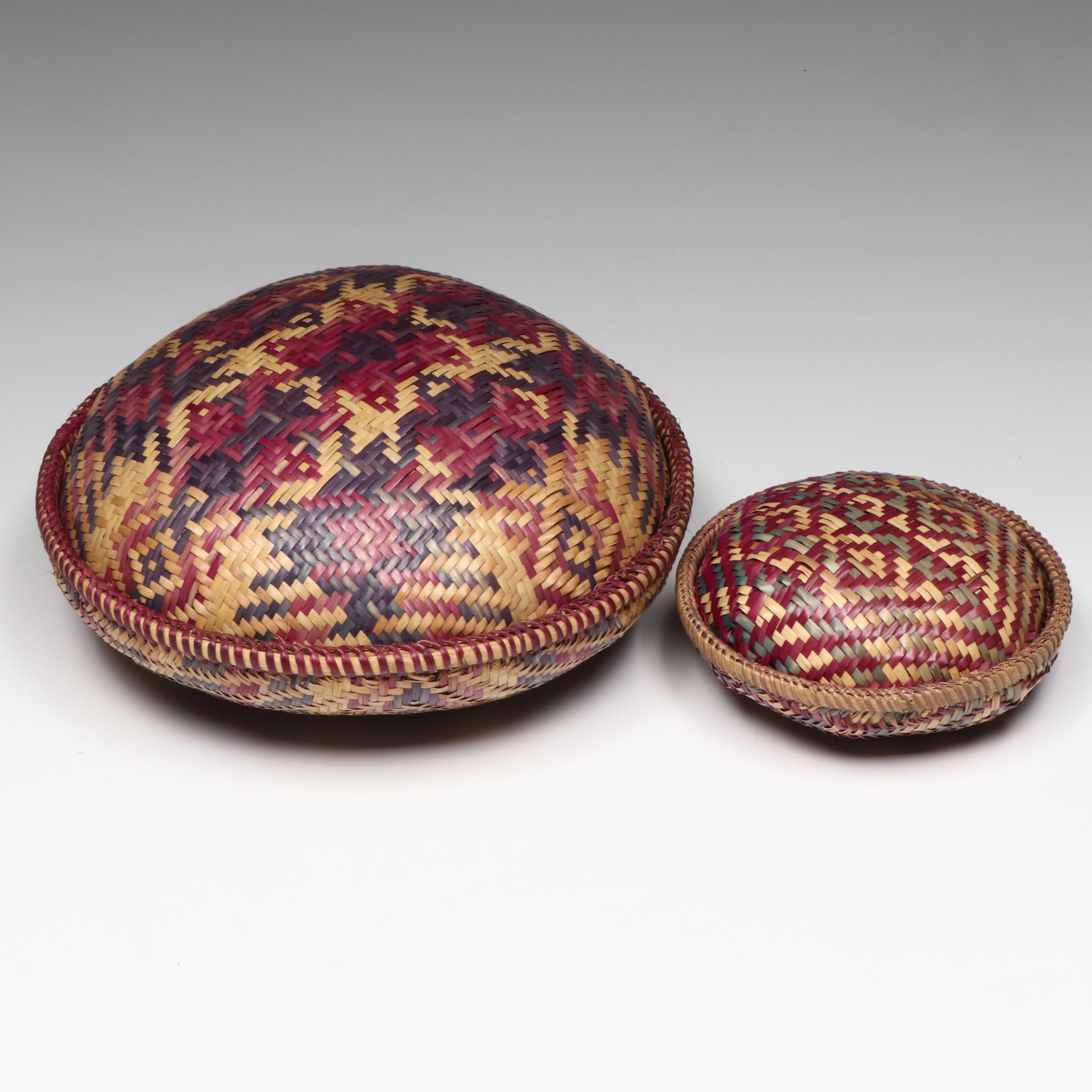 Bhutanese Woven Bamboo Bangchungs