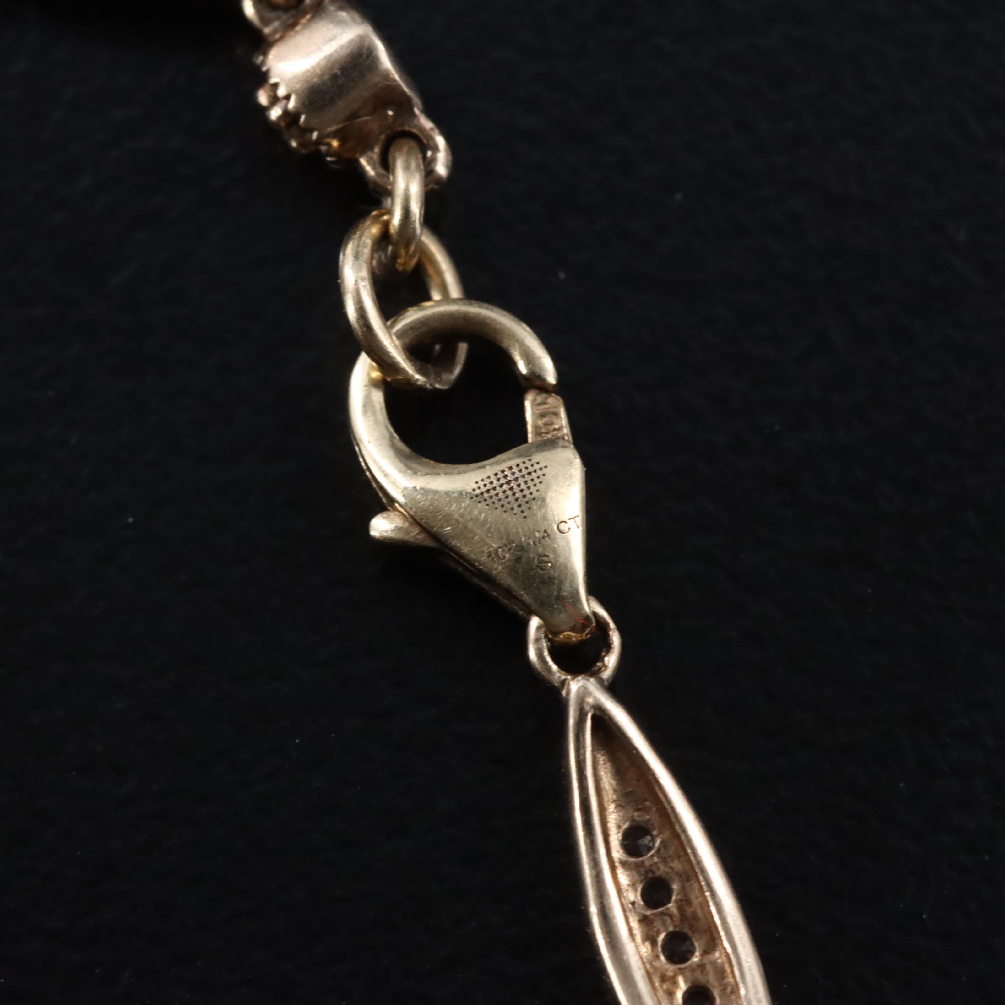 10K 0.24 CTW Diamond Bracelet