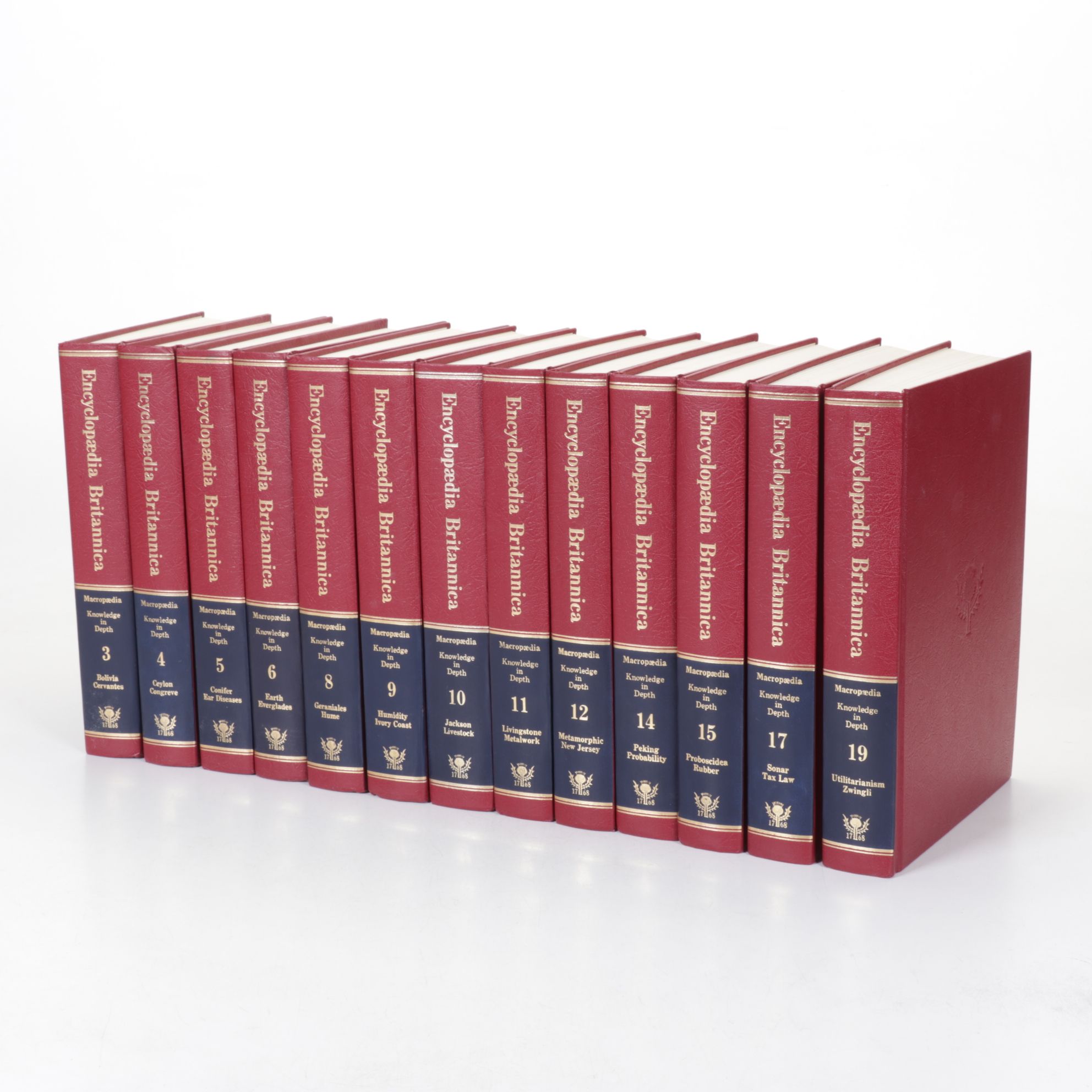Encyclopedia Britannica 15th Edition, Partial Set, 1979