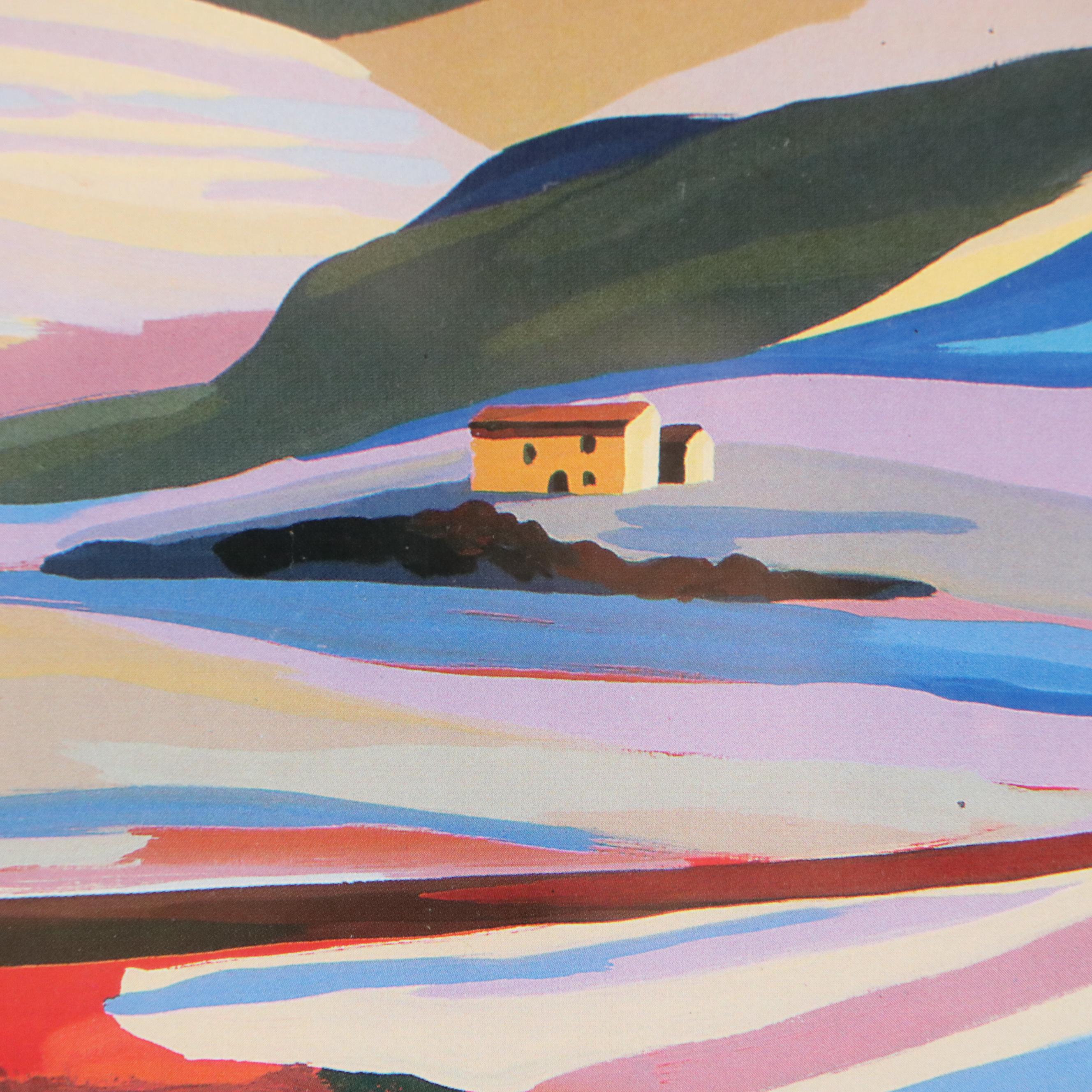 Gérard Fromanger Landscape Offset Lithograph