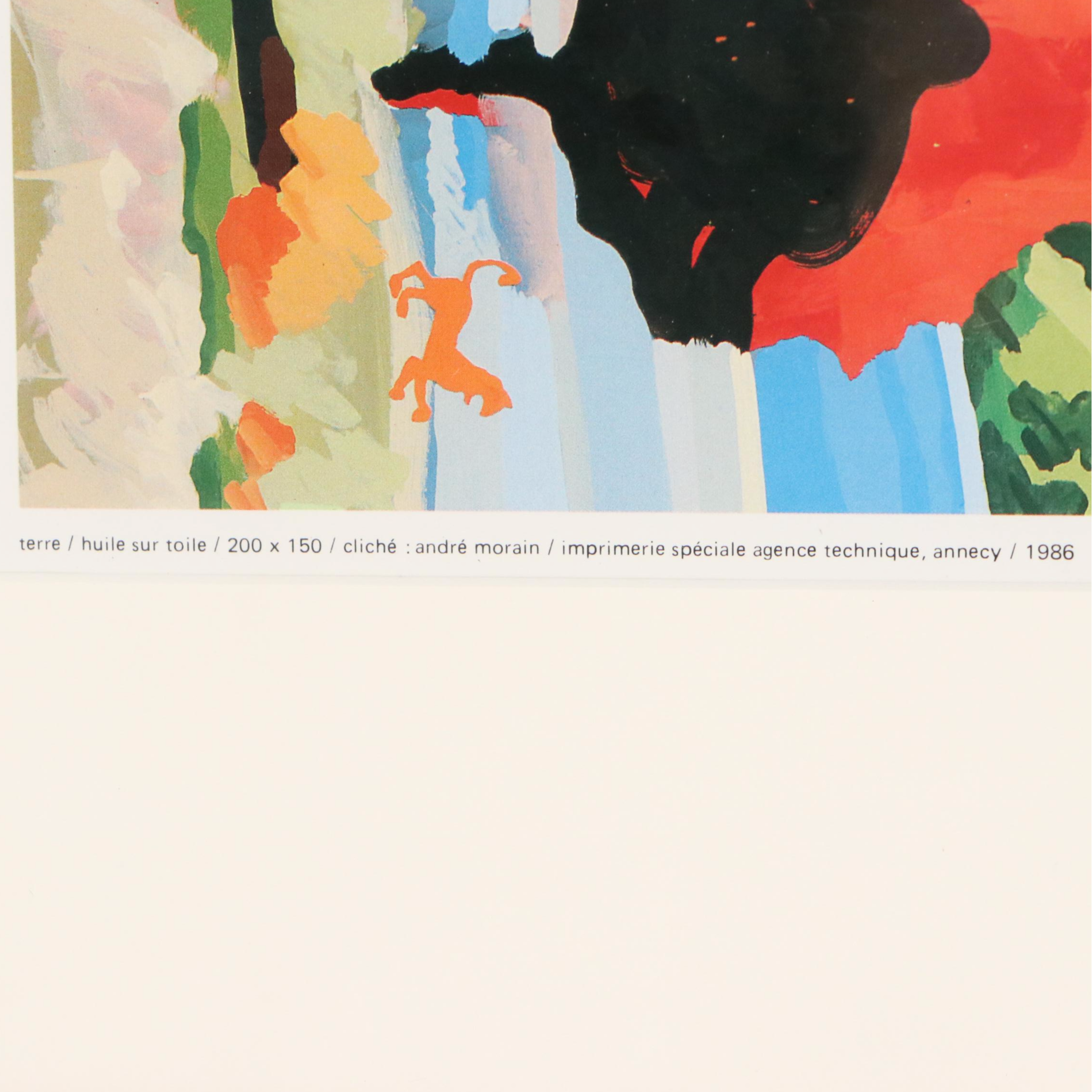 Gérard Fromanger Landscape Offset Lithograph