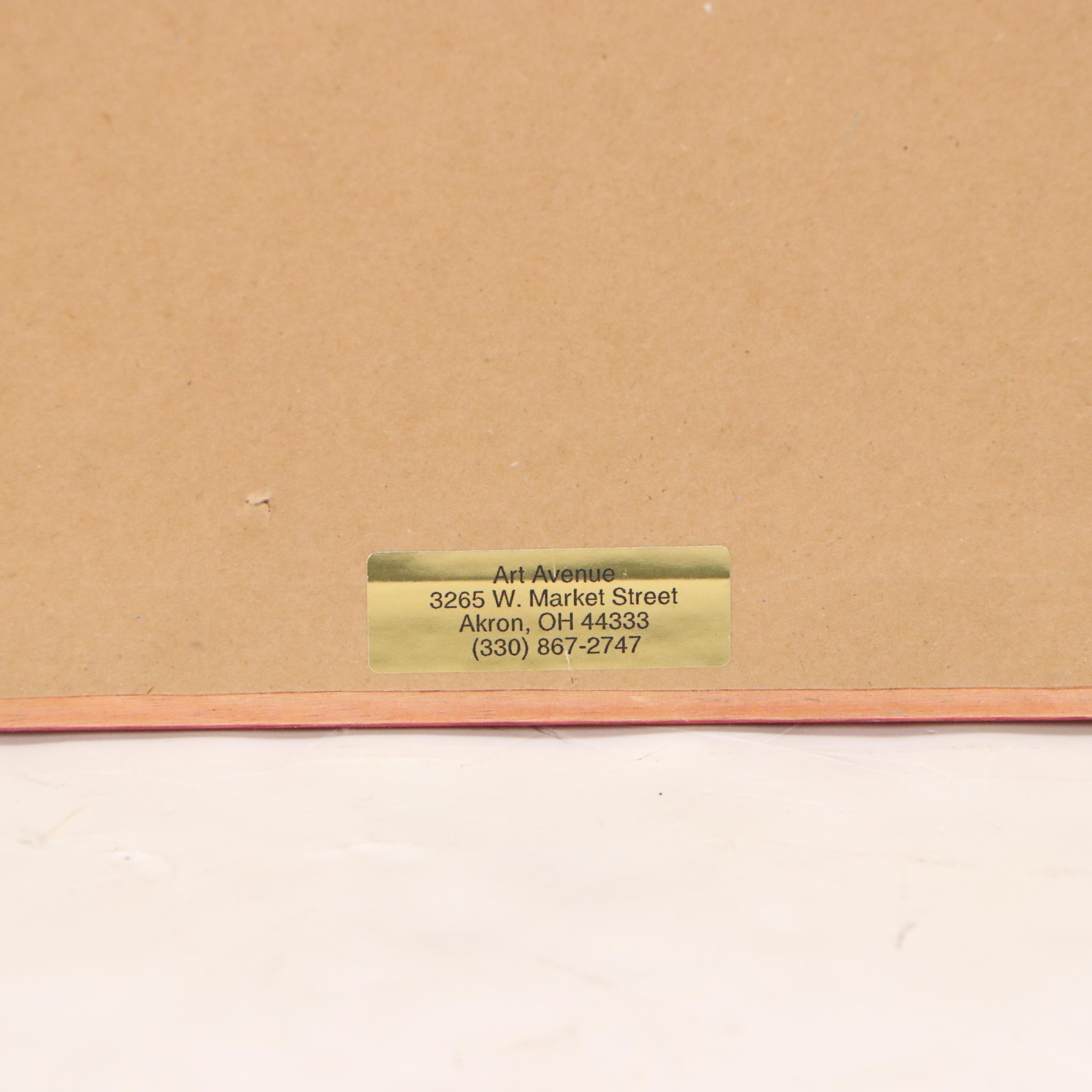 Gérard Fromanger Landscape Offset Lithograph